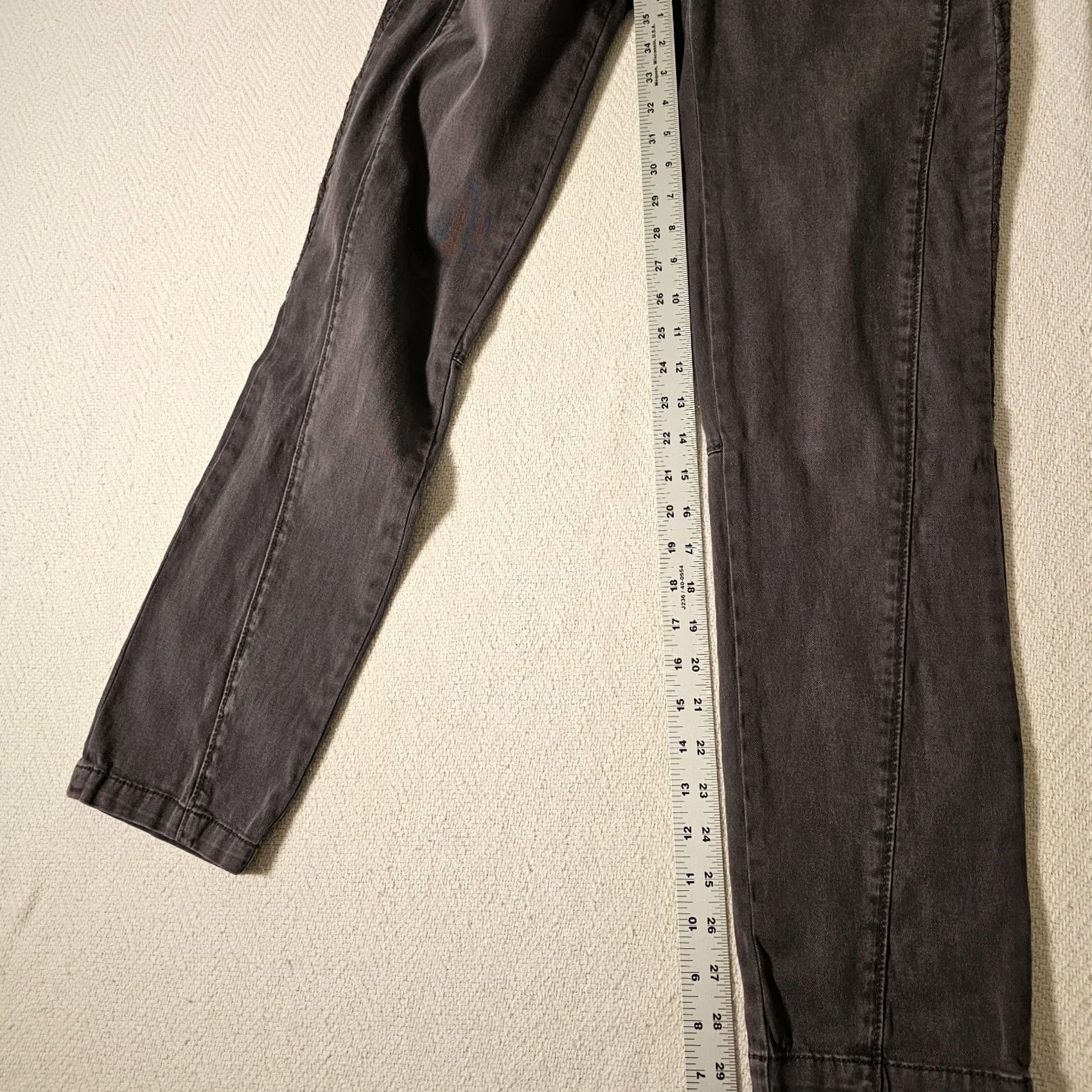 Vintage Pilcro Jeans Gray No 26 Stretch Straight Leg Women Round Regular Inseam 29.5in Slim Twill Cotton Spandex Mid-Rise Chair? Size 26" / US 2 / IT 38 - 7 Thumbnail