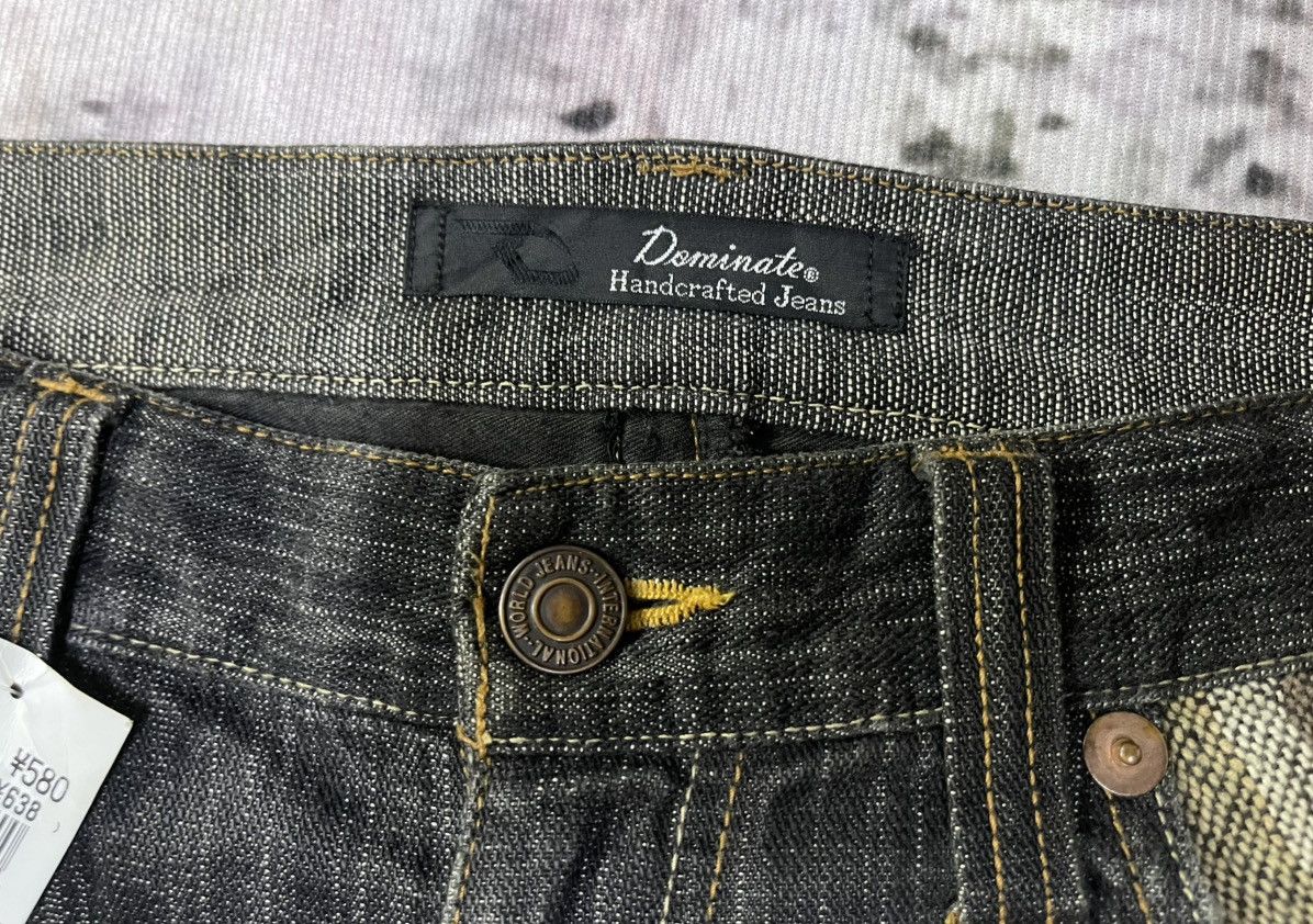 If Six Was Nine × Japanese Brand Japanese Dominate Handcrafted Jeans Distressed Jeans Size US 34 / EU 50 - 17 Thumbnail