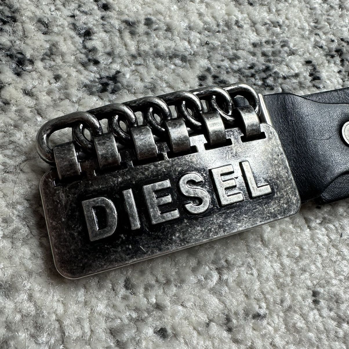 Diesel DIESEL Vintage Luxury Belt Leather Size ONE SIZE - 3 Thumbnail