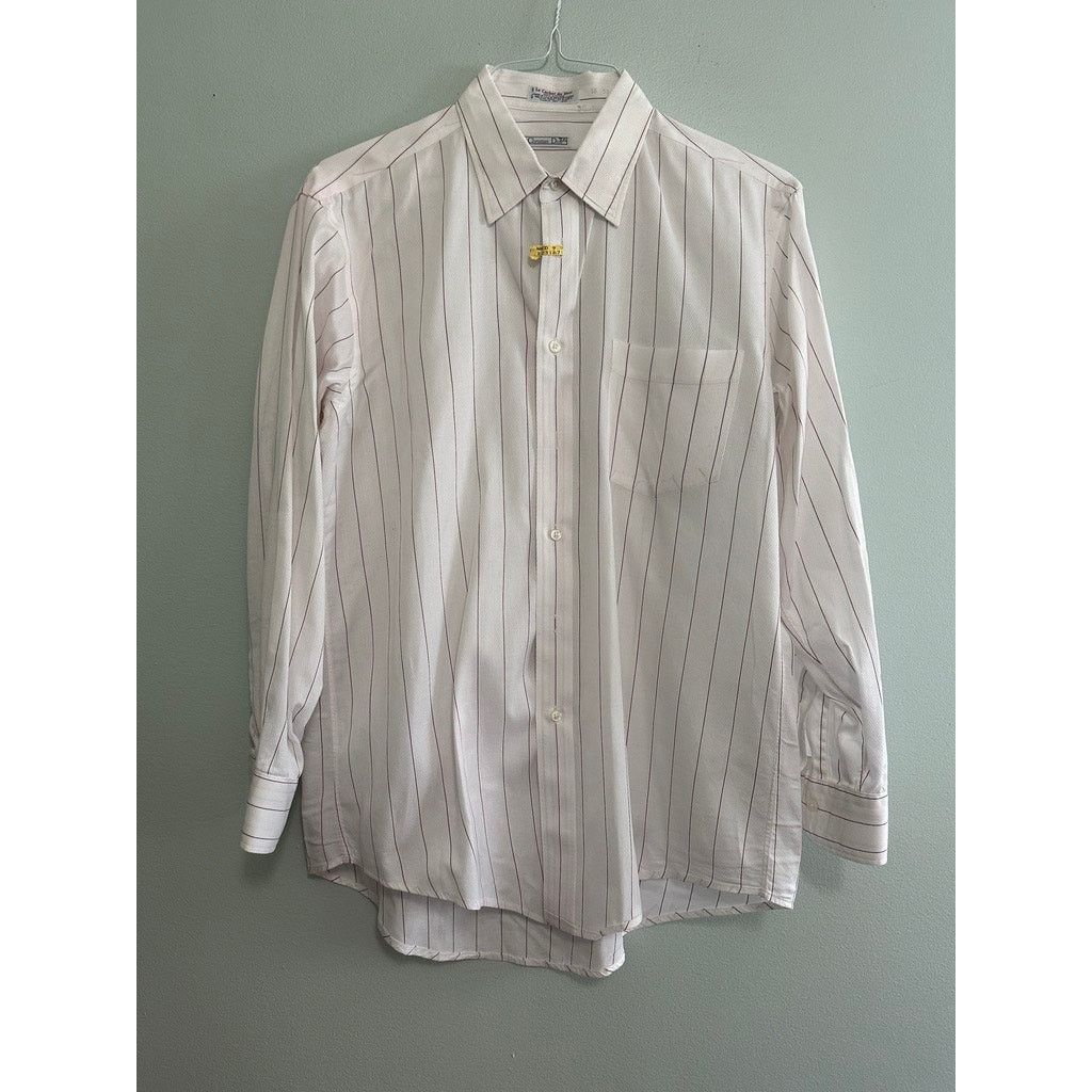 Dior Dior red striped button down size 16 Size US L / EU 52-54 / 3 - 2 Thumbnail