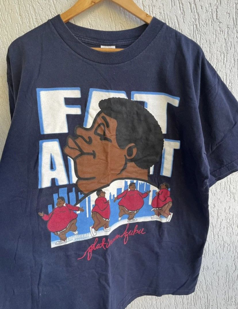 Fubu Vintage Fat Albert Platinum FUBU T-shirt Cotton Park USA 90s Size US L / EU 52-54 / 3 - 3 Thumbnail