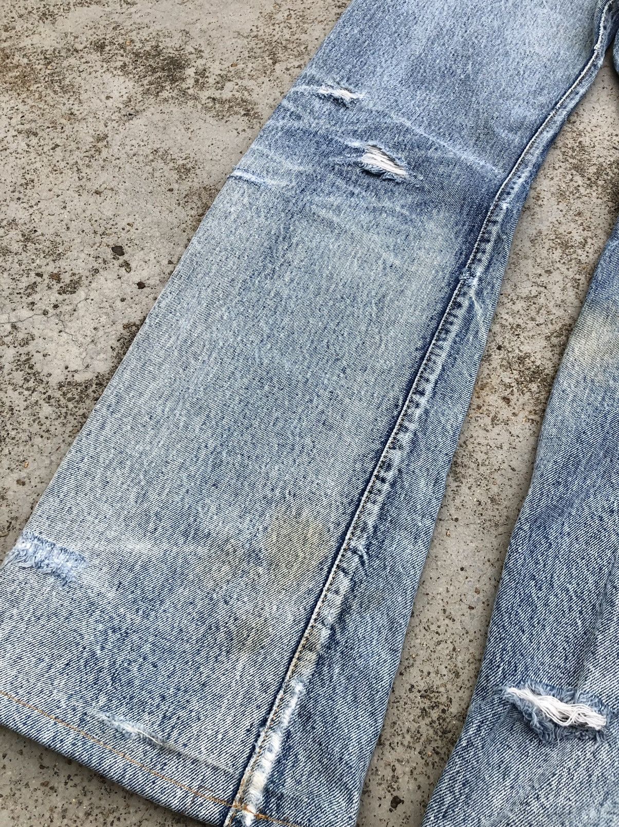 Other SELVEDGE REDLINE DISTRESSED DENIM Size US 33 - 12 Thumbnail