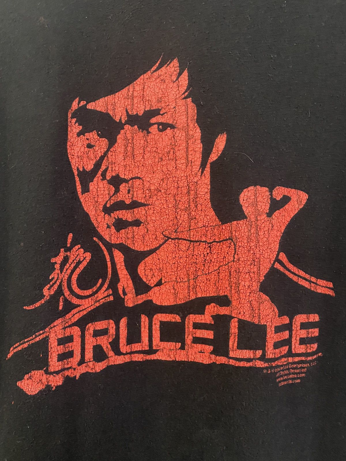 Vintage Y2K Bruce Lee vintage t-shirt Size US XL / EU 56 / 4 - 2 Thumbnail