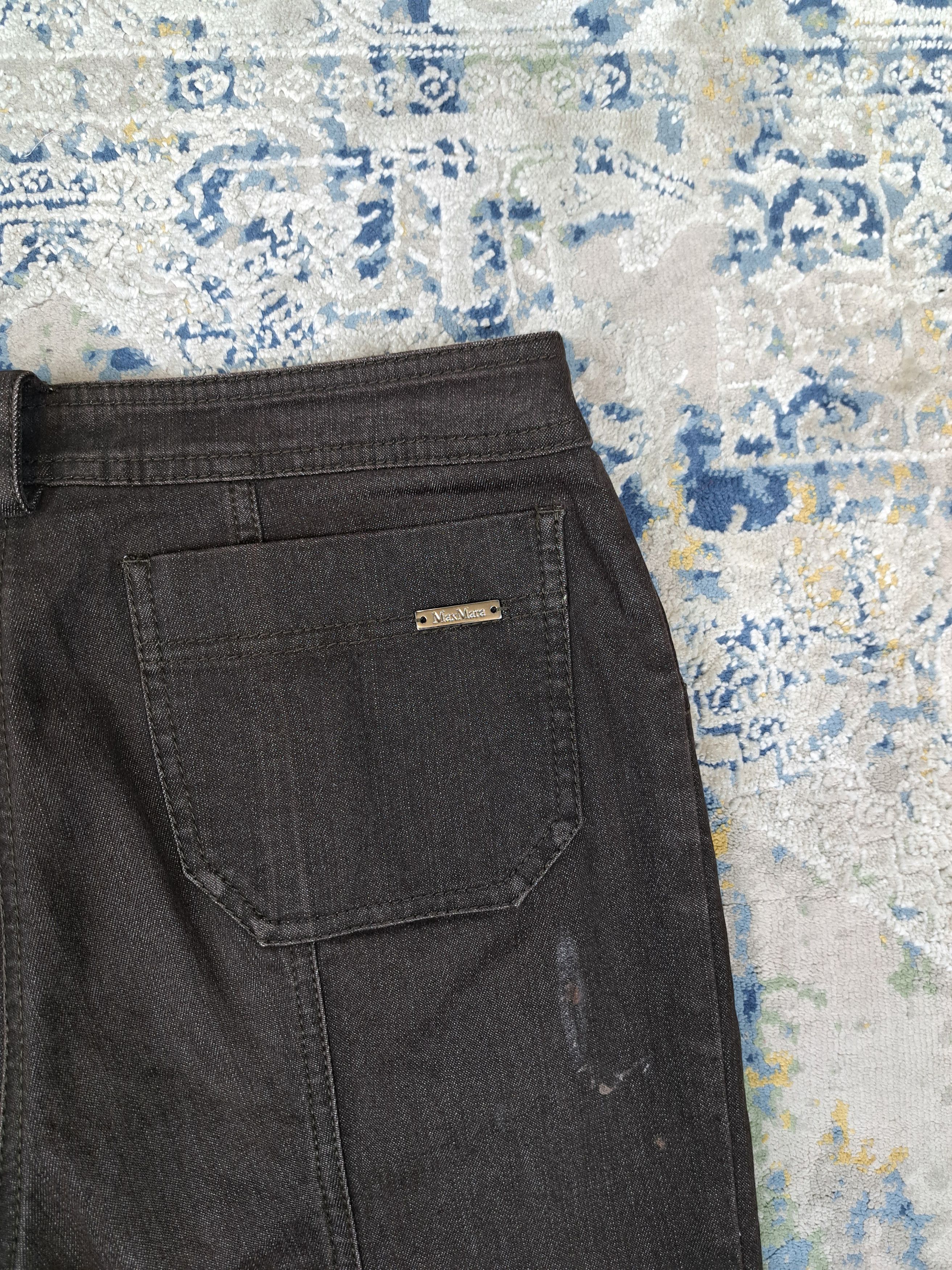 Max Mara Max Mara Wide Leg Bootcut Pants Old Money Luxury Archive Size 32" / US 10 / IT 46 - 6 Thumbnail