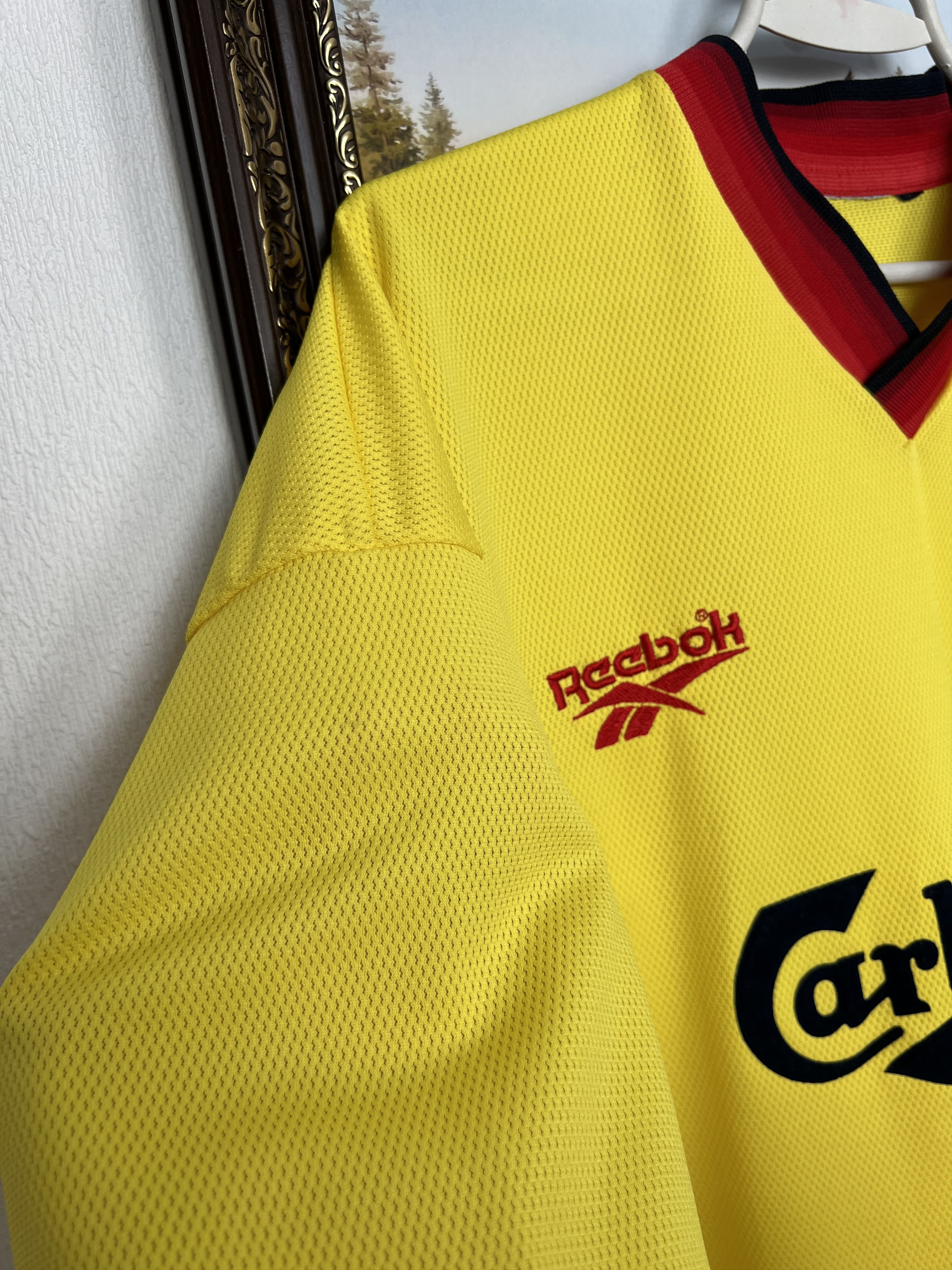 Reebok Liverpool Away football shirt 1997 Soccer Jersey Trikot Rare Size US XXL / EU 58 / 5 - 5 Thumbnail