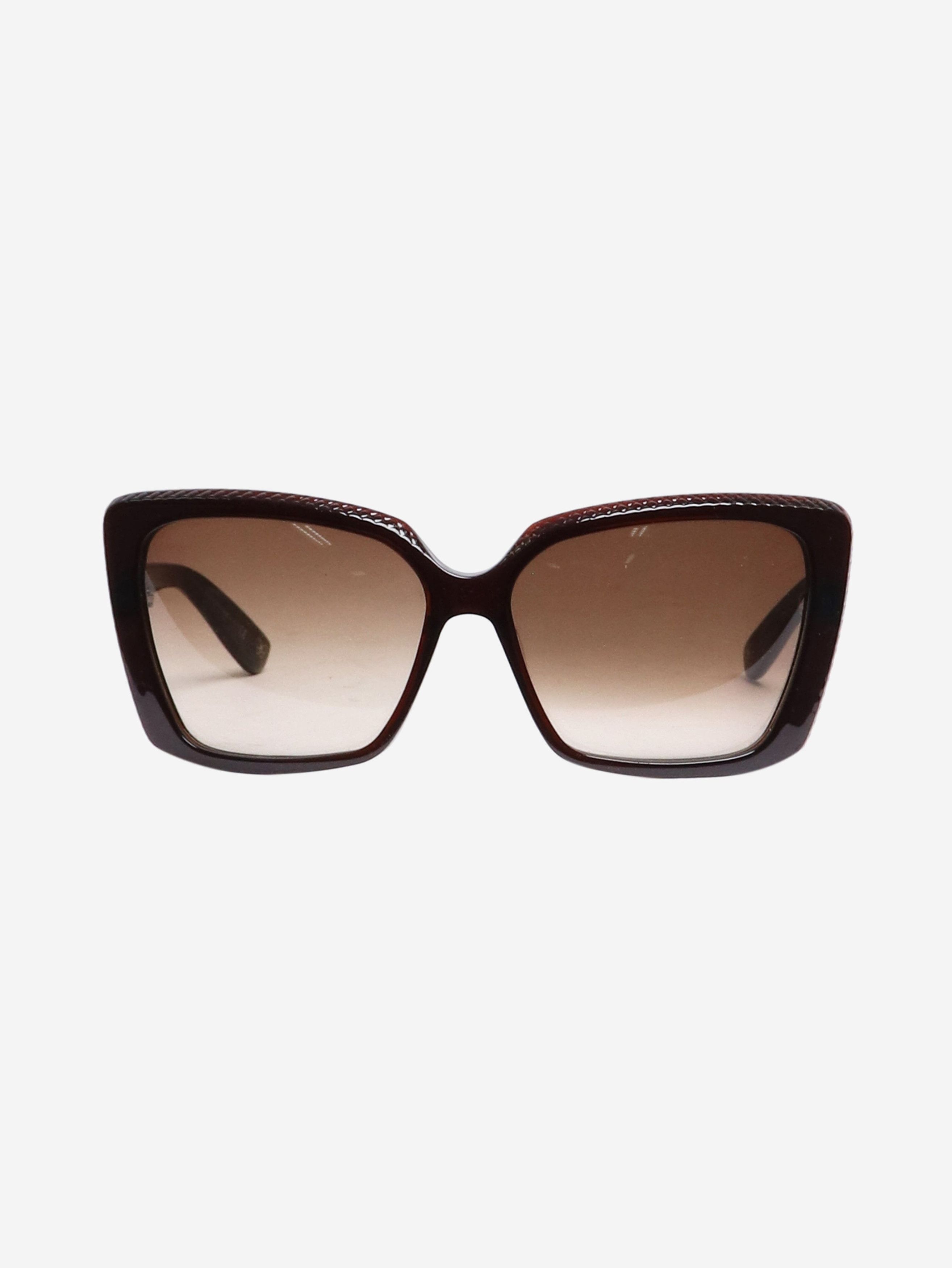 Bottega Veneta Bottega Veneta BV1018S 006 Sunglasses Brown 