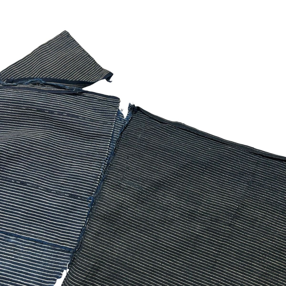 Japanese Brand 321 1930s BORO Japanese Indigo Fabric Vintage Cloth Kimono Size ONE SIZE - 10 Thumbnail