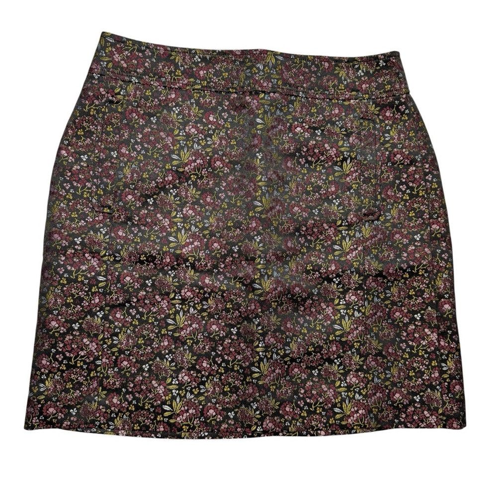 Loft NWT New Ann Taylor Loft Hydrangea Pencil Skirt Size 6 Size 28" / US 6 / IT 42 - 4 Thumbnail