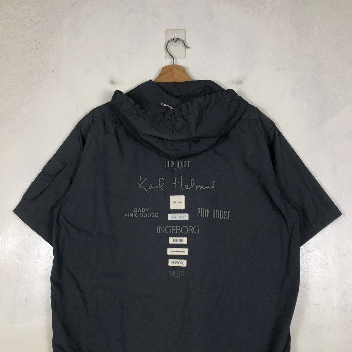 Japanese Brand × Vintage 📌VINTAGE SHORT SLEEVE BIKER JACKET KARL HELMUT JAPAN Size US L / EU 52-54 / 3 - 10 Thumbnail