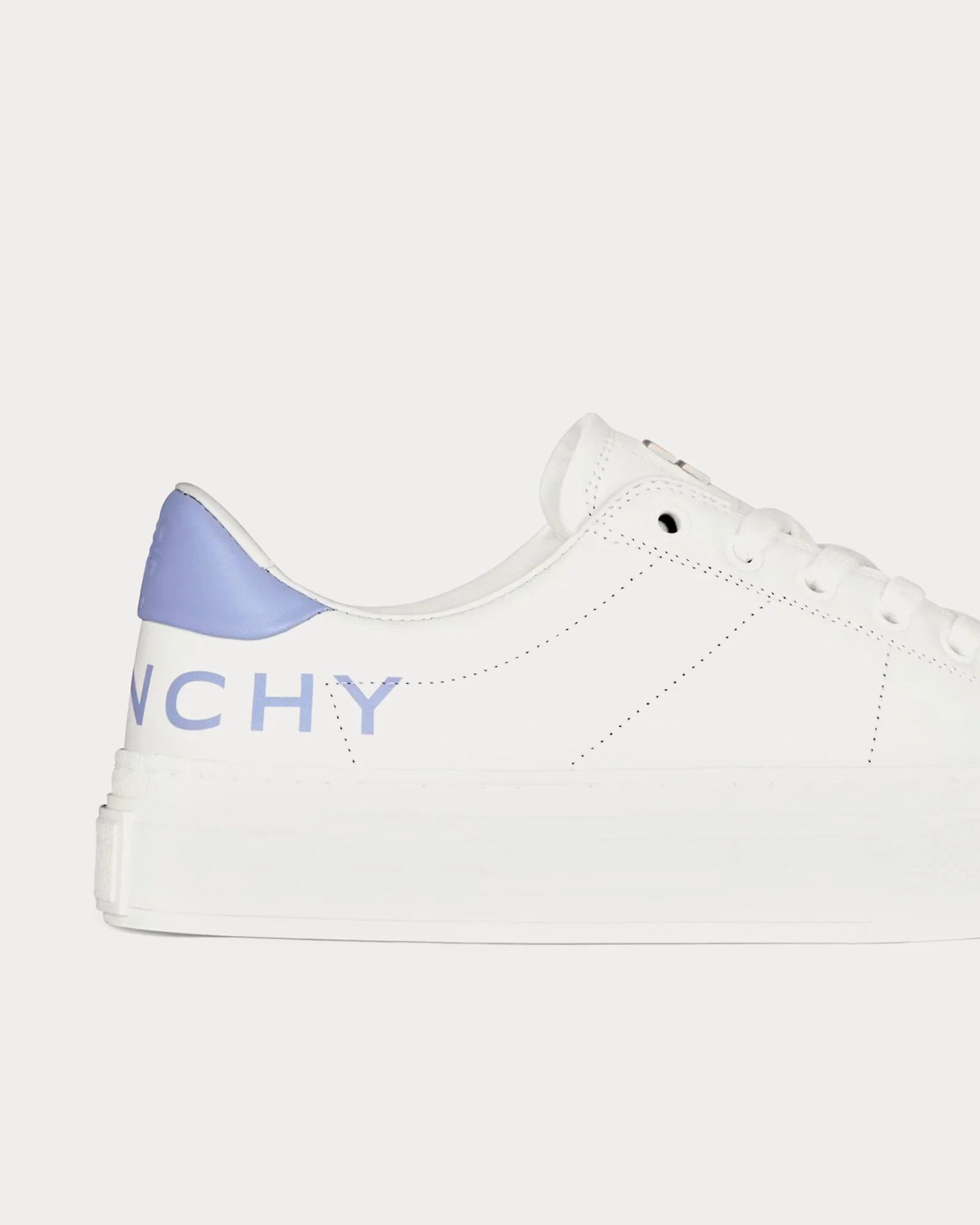 Givenchy o1srvl11e0625 Lilac Low Top Sneakers in White Size US 10 / IT 40 - 5 Thumbnail