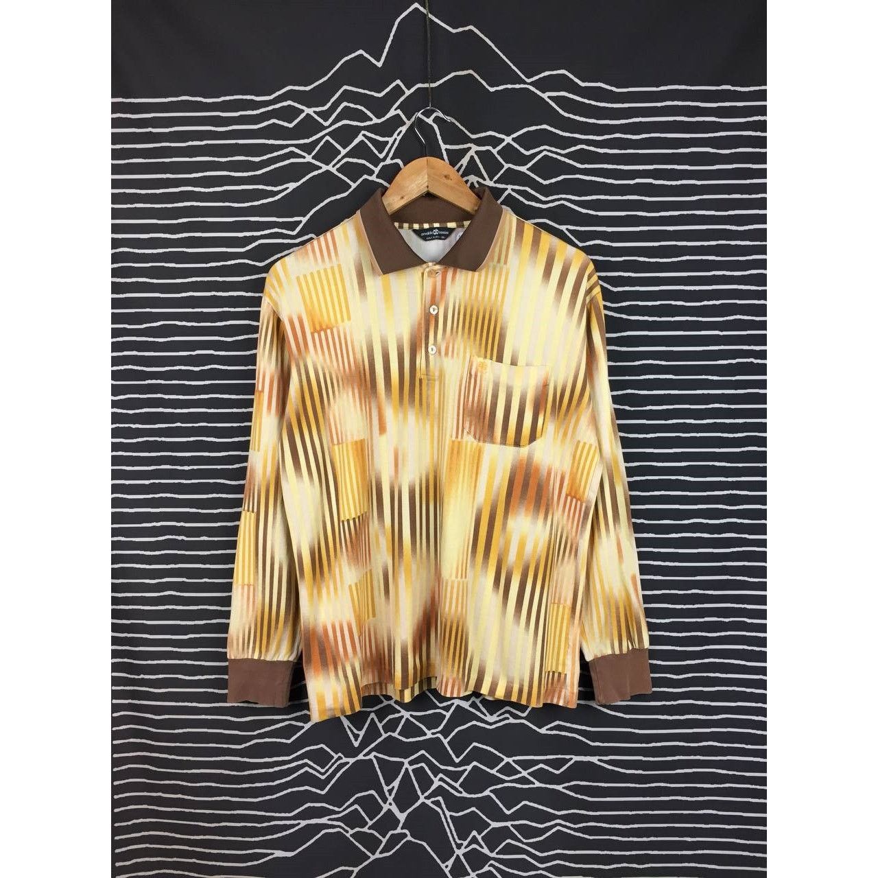 Designer × Vintage Arnaldo Bassini Golf Classic Pocket Longsleeve Polo Tee Size US M / EU 48-50 / 2 - 2 Thumbnail