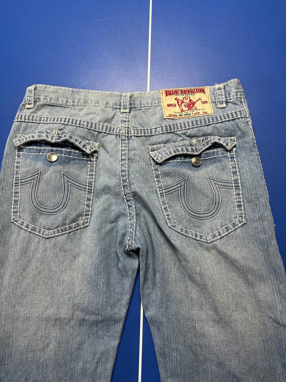 True Religion True Religion Joey Super T Denim Jeans Blue Men’s Size 40 Size US 40 / EU 56 - 15 Thumbnail