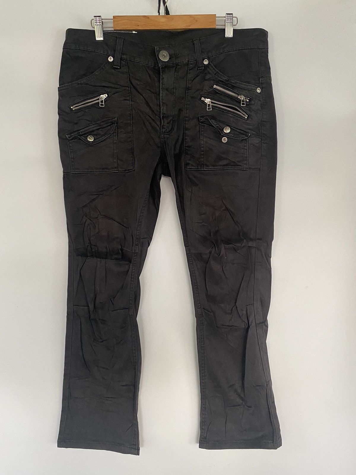Cowboy Equipment × Lee LEE Cowboy Zipper Black Pants Size US 36 / EU 52 - 1 Thumbnail