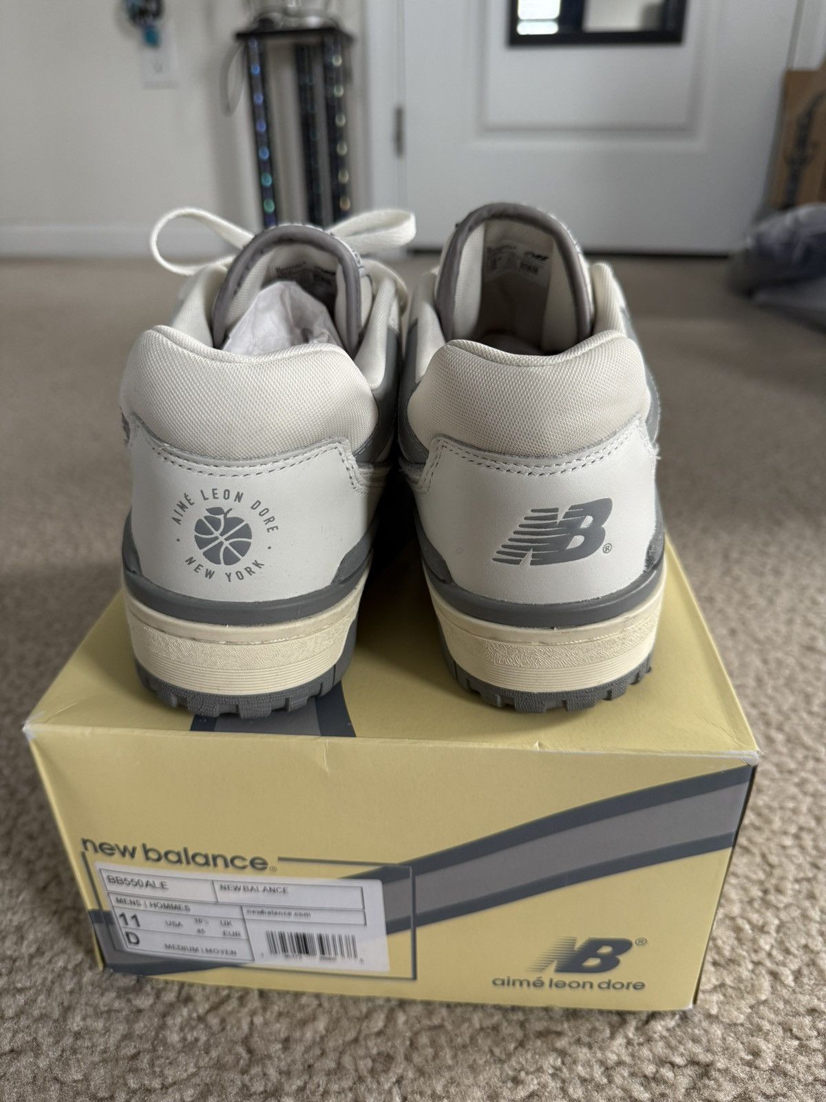 Aime Leon Dore × New Balance New Balance x Aime Leon Dore 550 Silver Size 11 Size US 11 / EU 44 - 5 Thumbnail