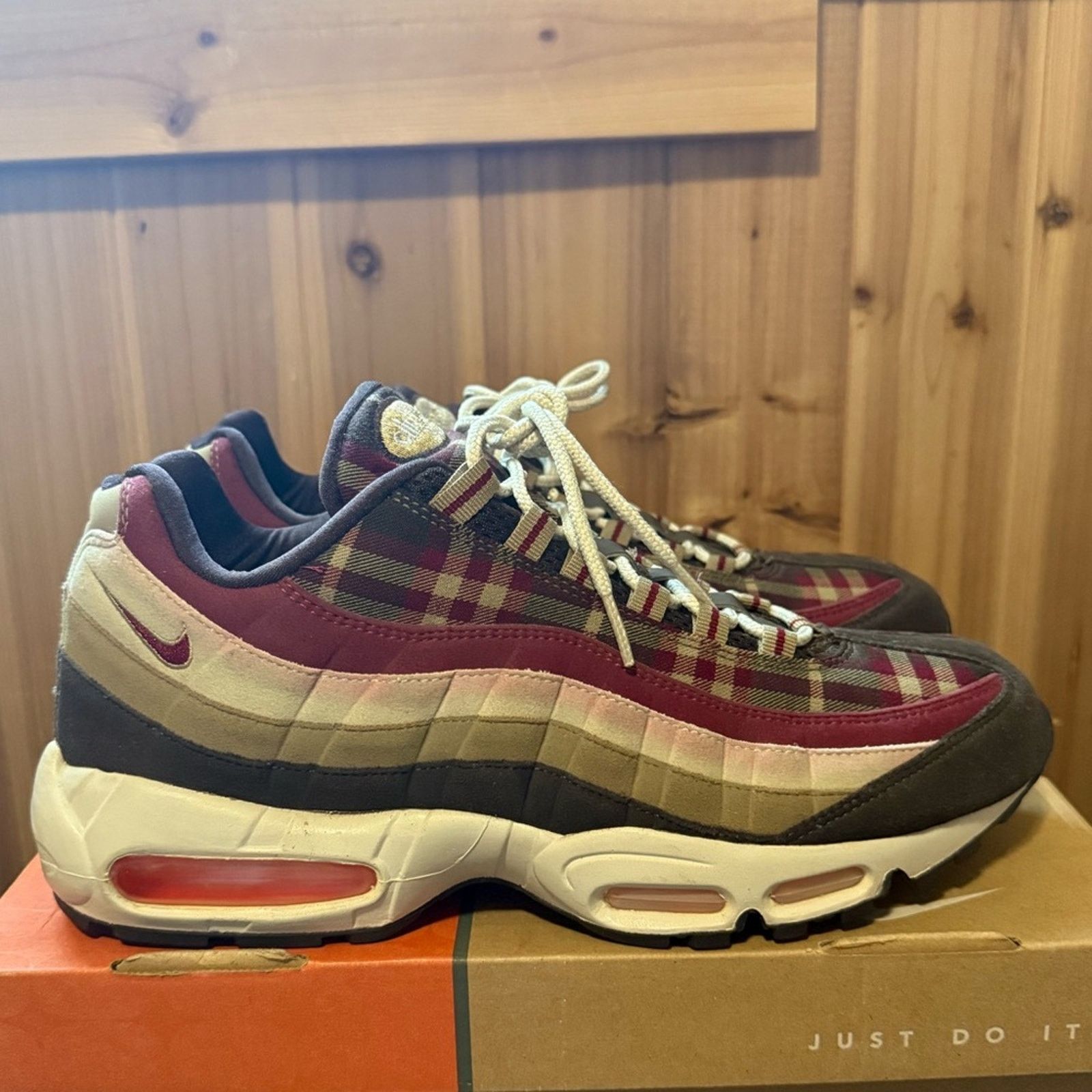 Nike 2006 Nike Air Max 95 Plaid Hunter Pack Size US 11 / EU 44 - 2 Thumbnail