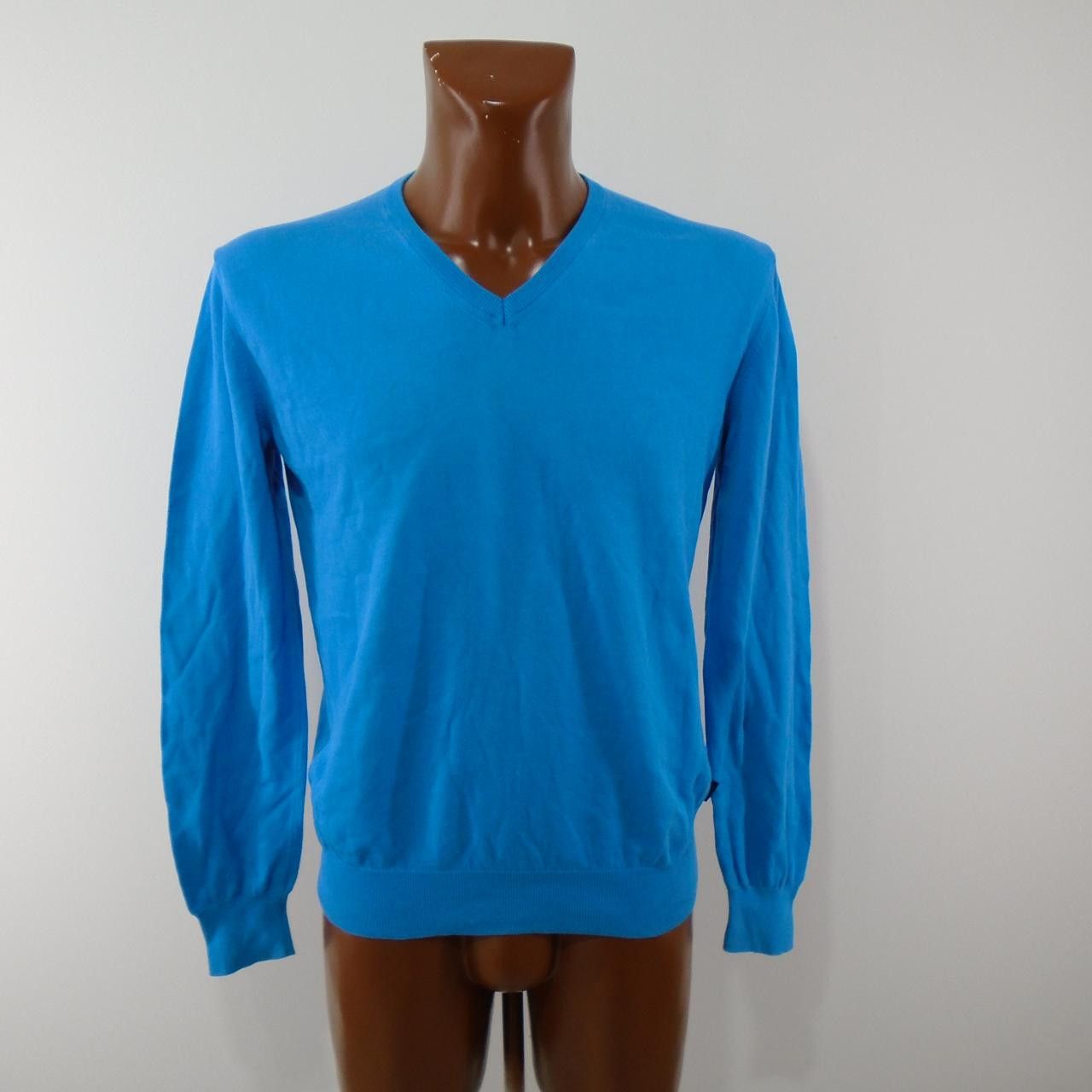 Hugo Boss Men's Sweater Hugo Boss. Blue. S. Used. Good Size US S / EU 44-46 / 1 - 1 Thumbnail