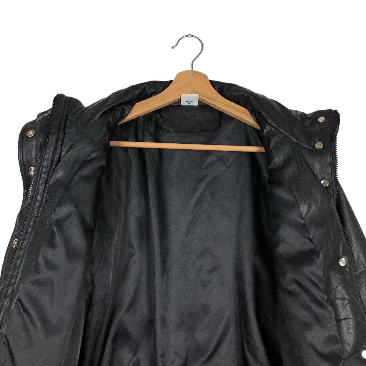 Japanese Brand 🔥Rare Cropped Streetwear Style Soft Polyester Jacket Black Size US L / EU 52-54 / 3 - 10 Thumbnail