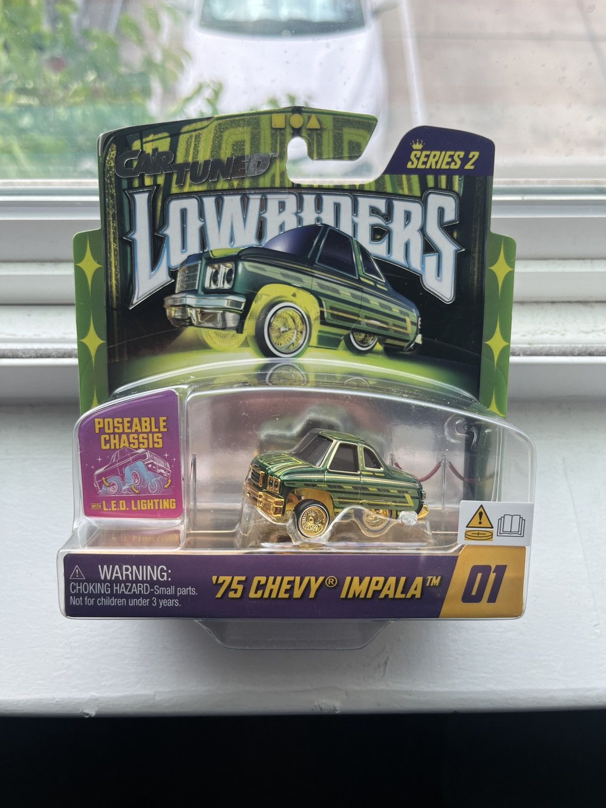 Other Car Tuned LowRiders Series 2 “75 Chevy Impala Size ONE SIZE - 1 Thumbnail