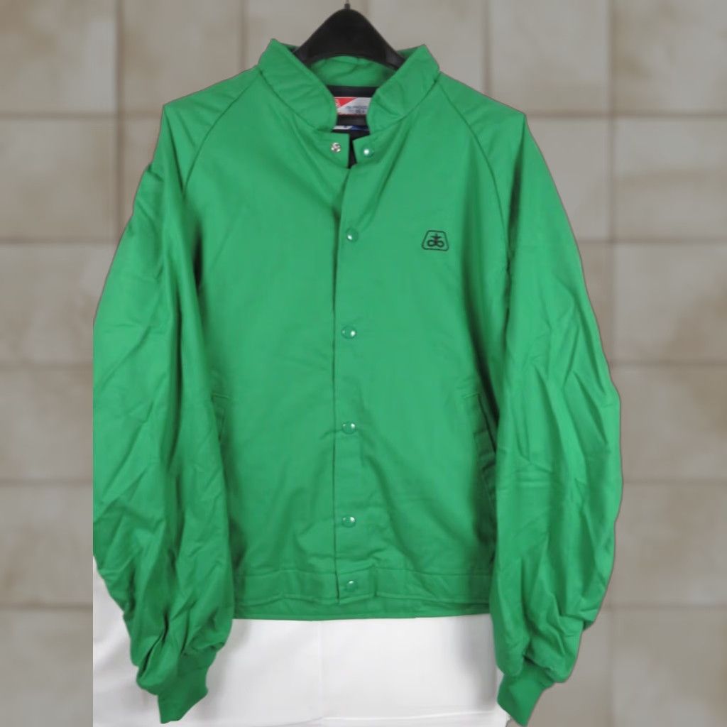 Vintage VINTAGE Swingster Jacket Mens L Green Full Zip Windbreaker Cotton Blend USA Dealer Size US L / EU 52-54 / 3 - 1 Thumbnail