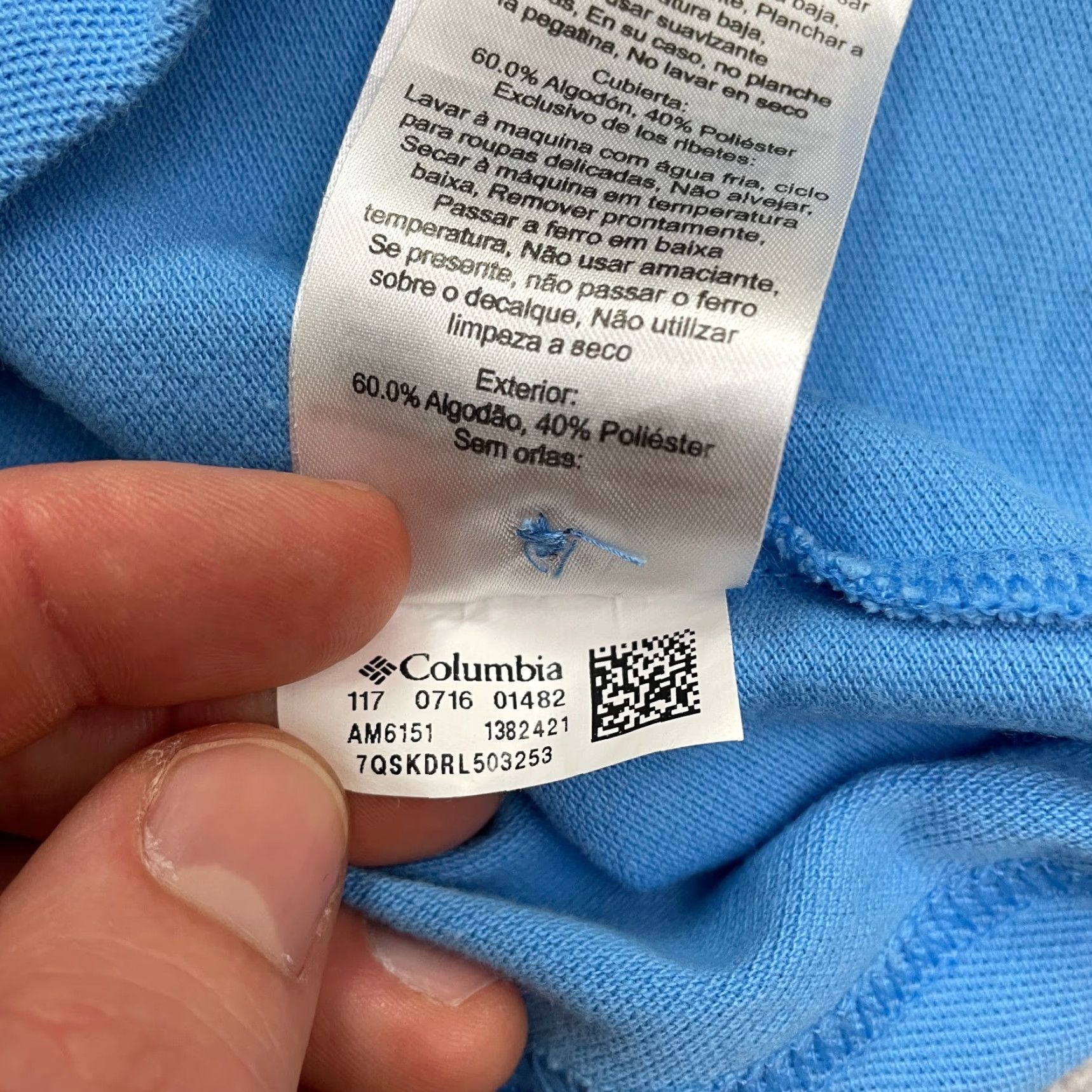 Vintage Columbia Polo Shirt Mens Regular Short Sleeve Blue Omni Wick Golf Rugby Casual Shirt Size US M / EU 48-50 / 2 - 7 Thumbnail