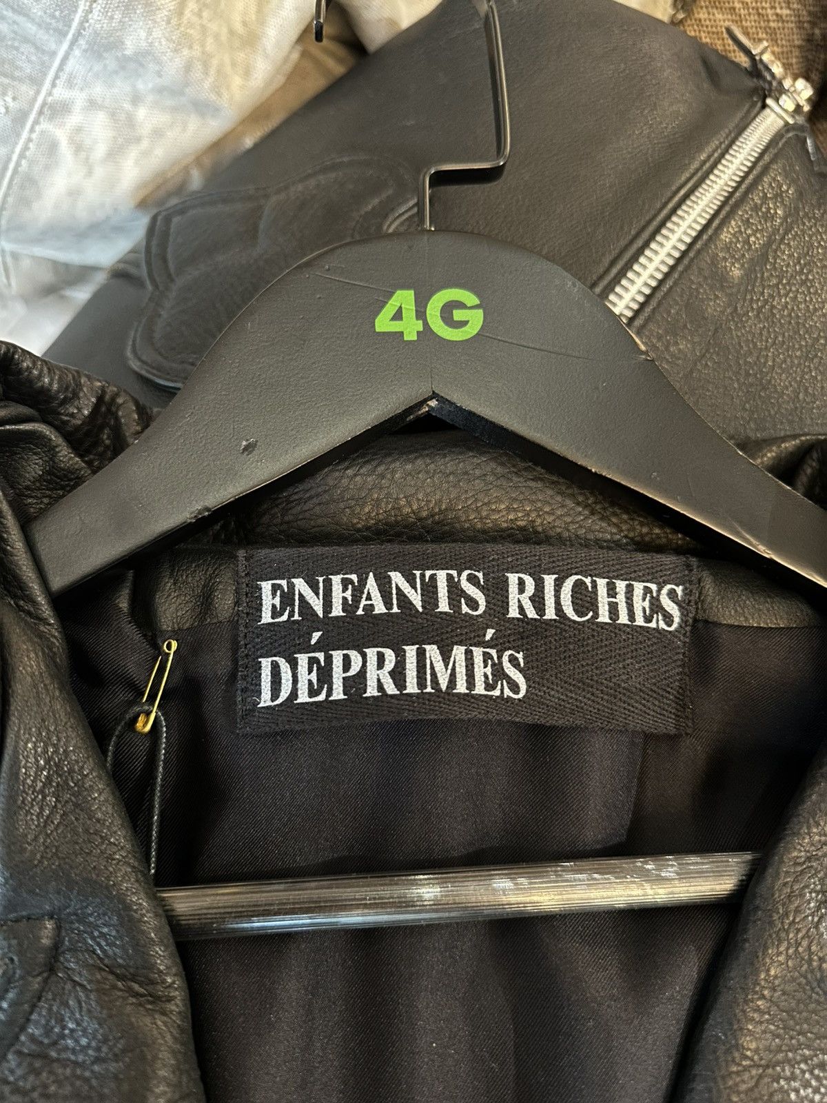 Enfants Riches Deprimes ENFANTS RICHES DEPRIMES BIKER JACKET XL Size US XL / EU 56 / 4 - 4 Thumbnail