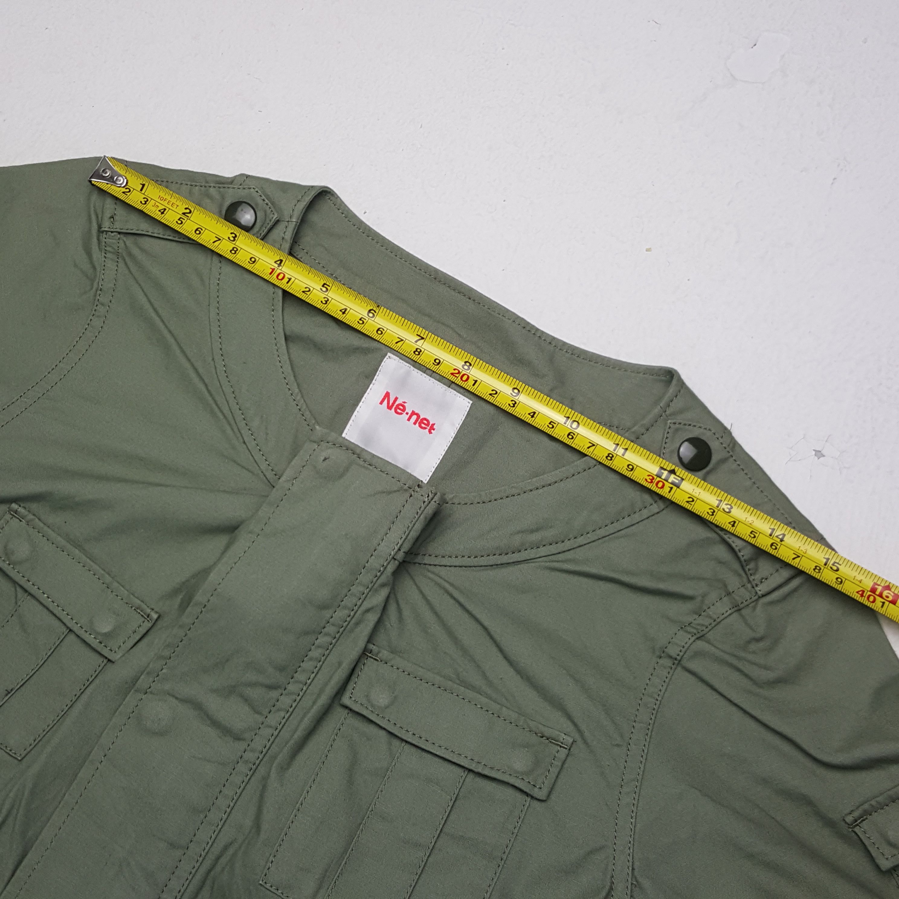 Issey Miyake × Ne-Net × Vintage Vintage Ne-Net by Issey Miyake Parka Military Jacket Size US S / EU 44-46 / 1 - 5 Thumbnail