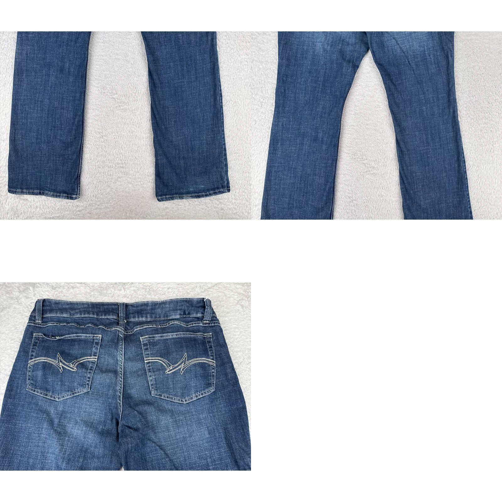 Wrangler Wrangler Jeans Juniors Blue Denim Bootcut Cotton Blend Mid Rise 34x30 Wrangler Retro 90s Womens Jeans Size 38" / US 16 / IT 52 - 10 Thumbnail