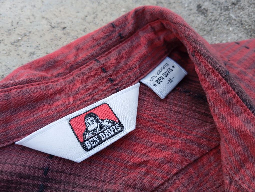 Ben Davis Ben Davis 🛠️ Plaid Shirt 🦍🪡 🧵 Streetwear Workwear Casual Size US S / EU 44-46 / 1 - 6 Thumbnail