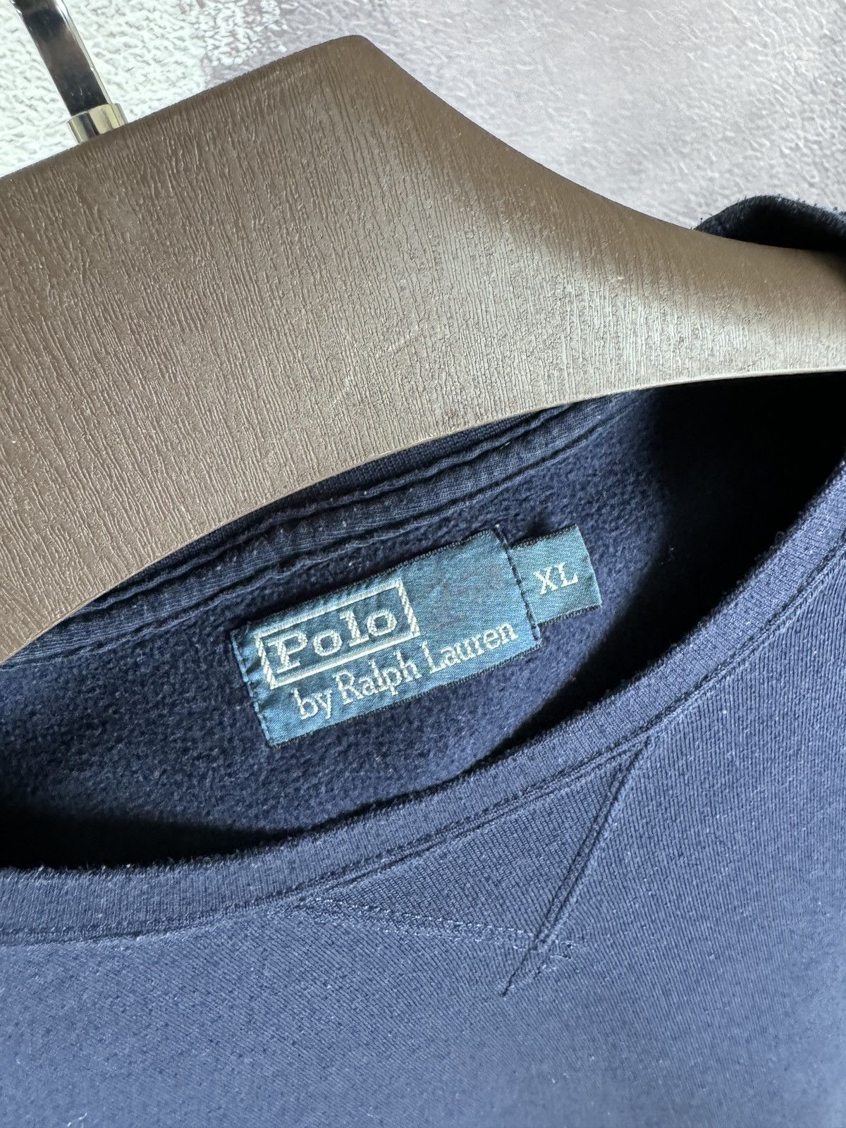 Polo Ralph Lauren Polo Ralph Lauren vintage blue navy logo sweatshirt Size US XL / EU 56 / 4 - 8 Thumbnail