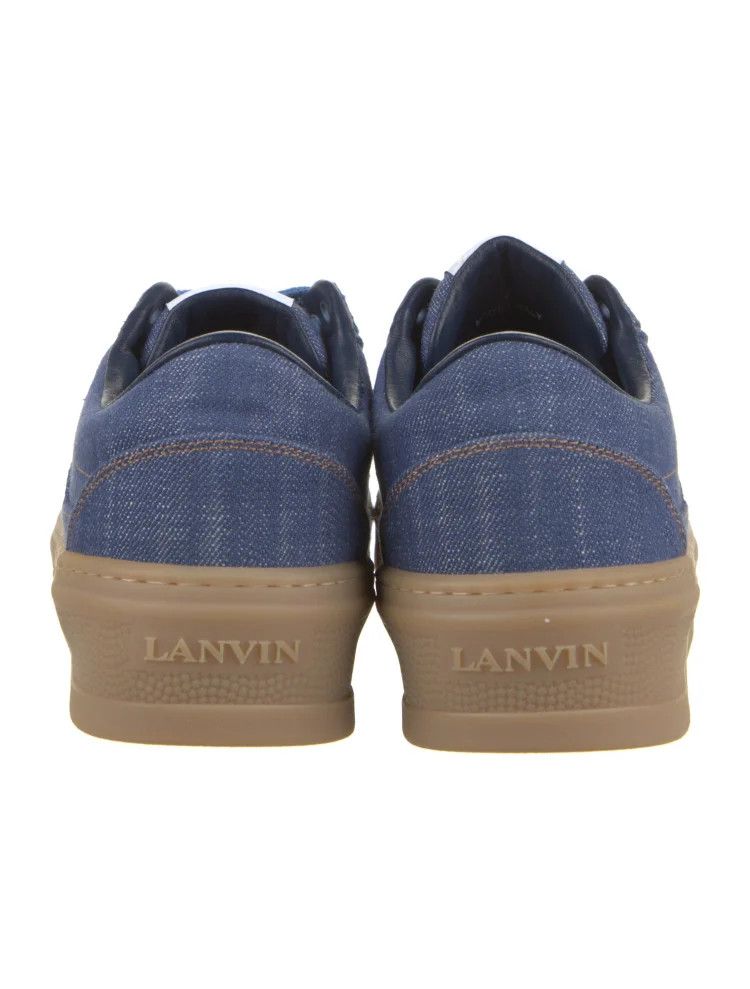 Lanvin oc11z0526 Denim Sneakers in Blue Size US 7.5 / EU 40-41 - 4 Thumbnail