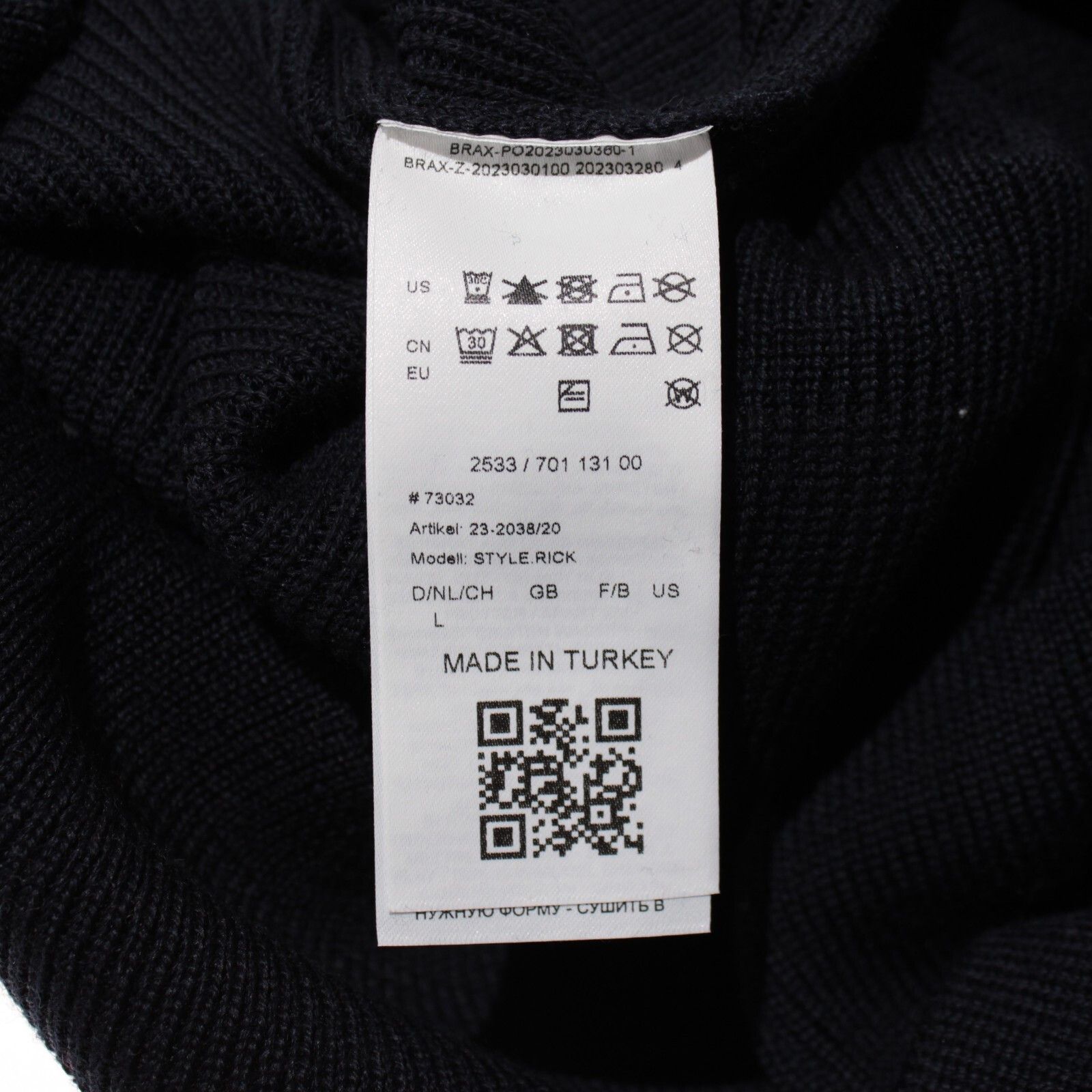 BRAX BRAX Sweater Size US L in Blue Size US L / EU 52-54 / 3 - 8 Thumbnail