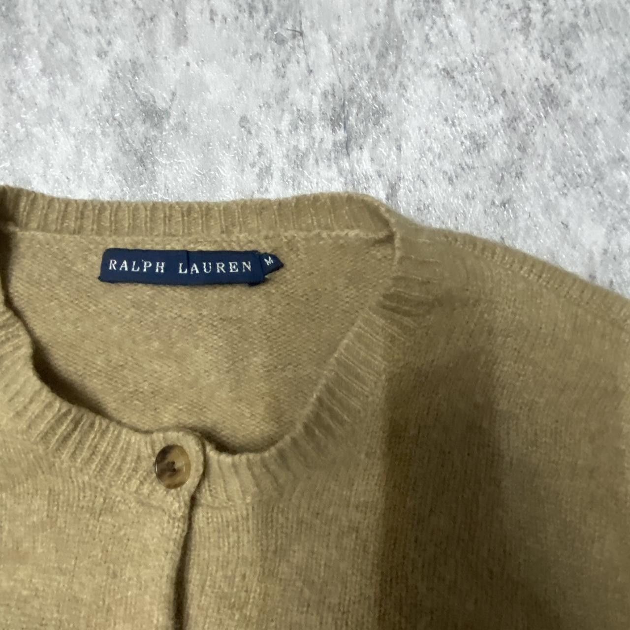 Polo Ralph Lauren Ralph Lauren beige cashmere cardigan #cashmerecardigan Size M / US 6-8 / IT 42-44 - 3 Thumbnail