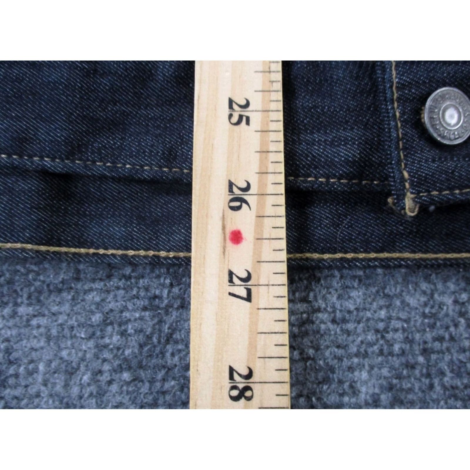 Levi's Levi's Jacket Womens M Blue Denim Trucker Jacket Casual Fall Winter Levi's Womens Jacket M Blue Denim Trucker Pocket Buttons Front Size 32" / US 10 / IT 46 - 4 Thumbnail