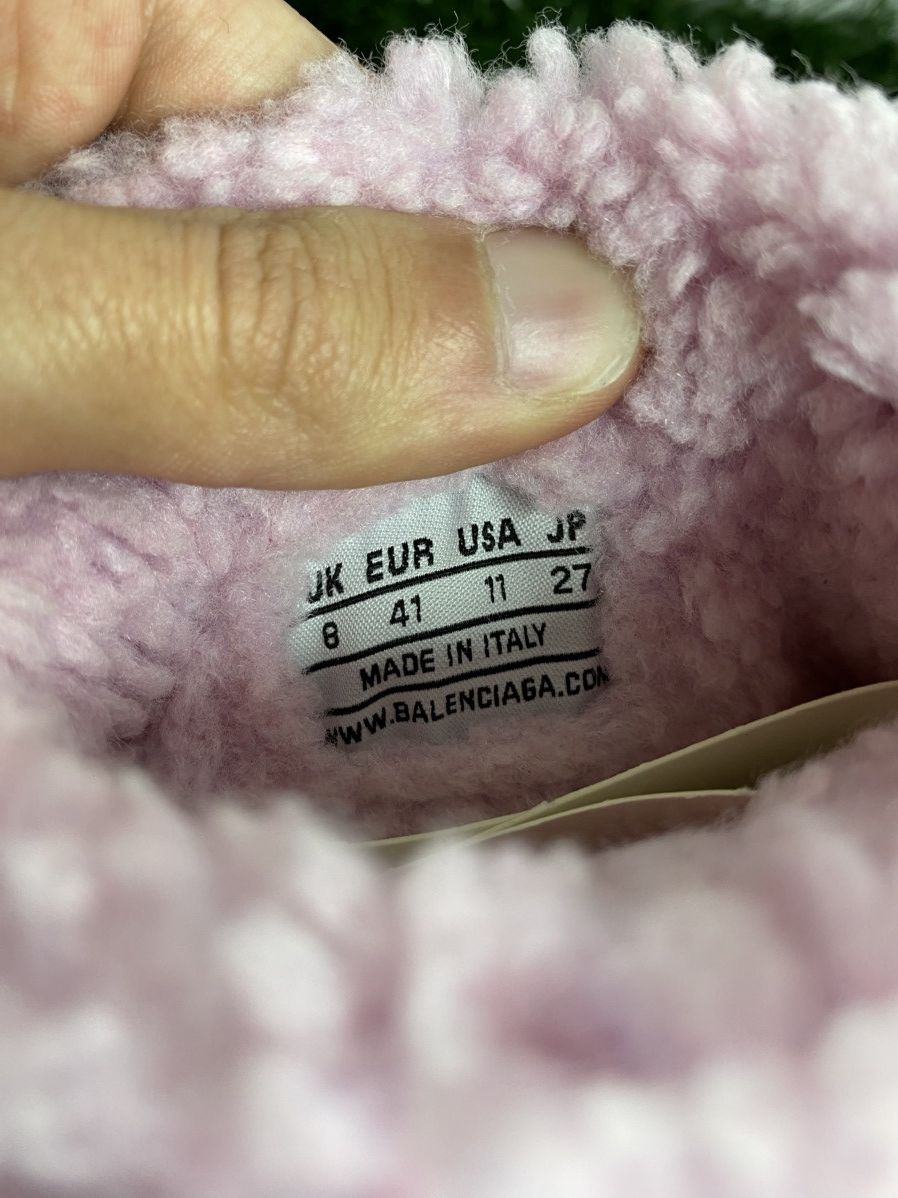 Balenciaga BALENCIAGA SPEED 2.0 ‘fake fur pink’ | SIZE 41 EU | NEW Size US 11 / IT 41 - 12 Thumbnail