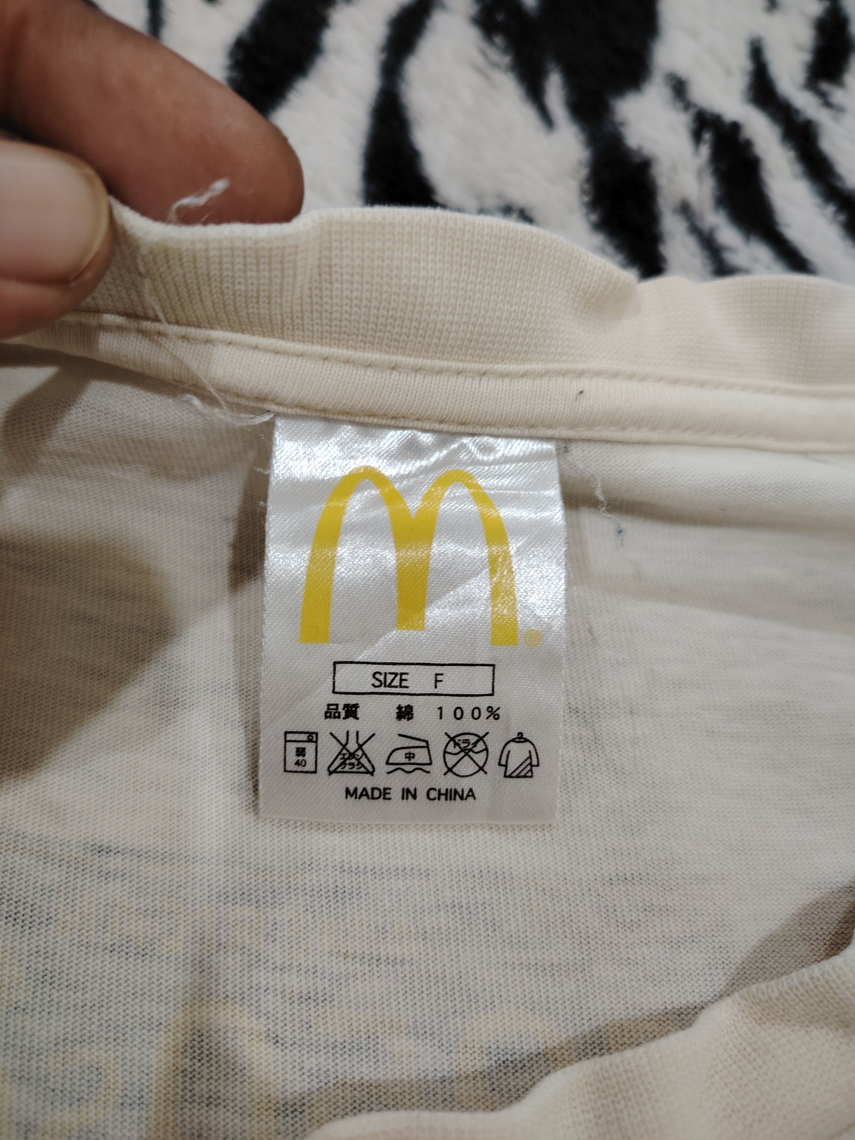 Other × Vintage Distressed McDonald's American vintage tee Size US L / EU 52-54 / 3 - 3 Thumbnail