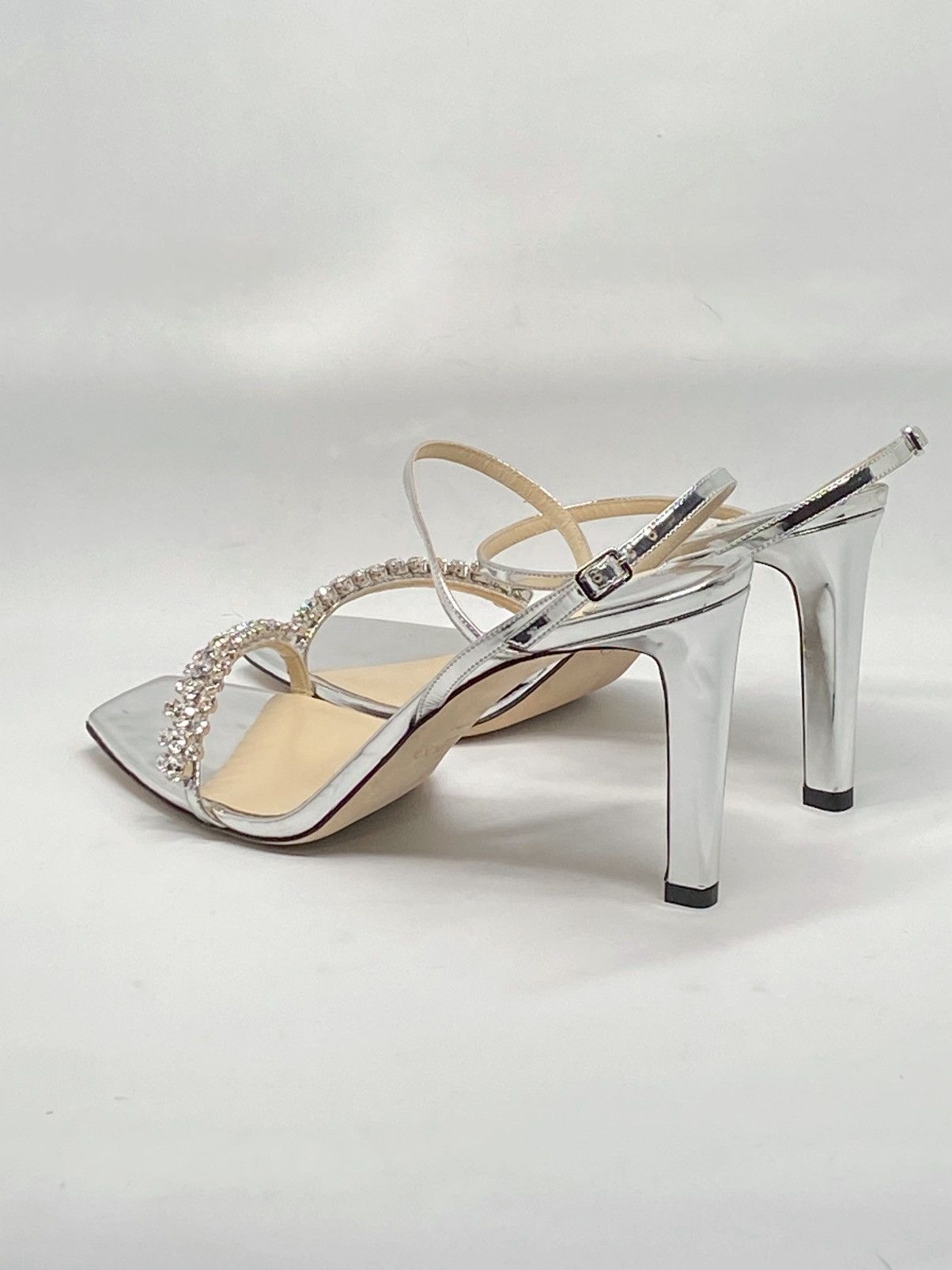 Jimmy Choo Jimmy Choo Meira Embellished Patent Leather Sandals size 41 Size US 11 / IT 41 - 10 Thumbnail