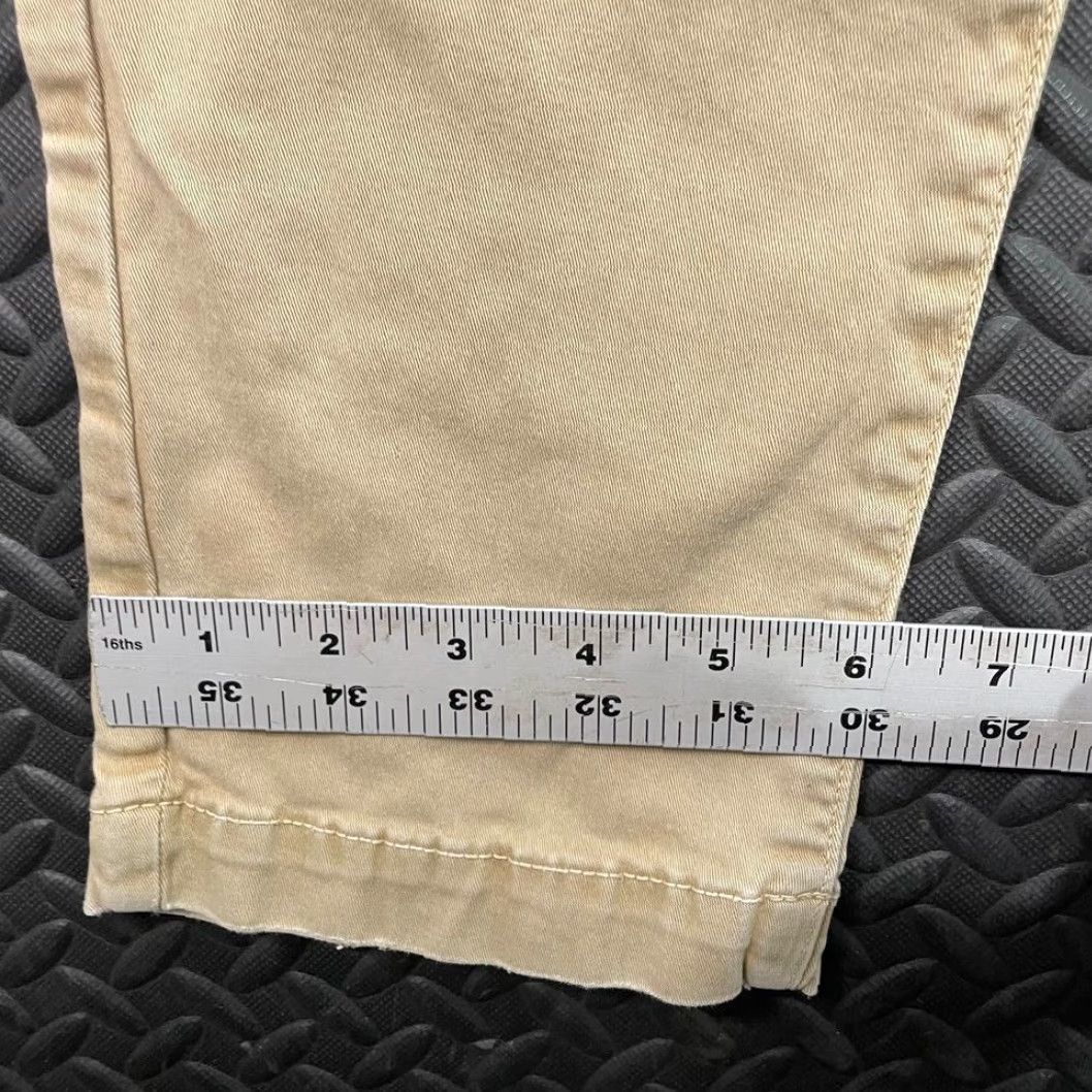 American Eagle Outfitters American Eagle Chino Pants Mens 29/30 Slim Straight Khaki Brown Extreme Flex 30in Inseam Size US 29 - 7 Thumbnail