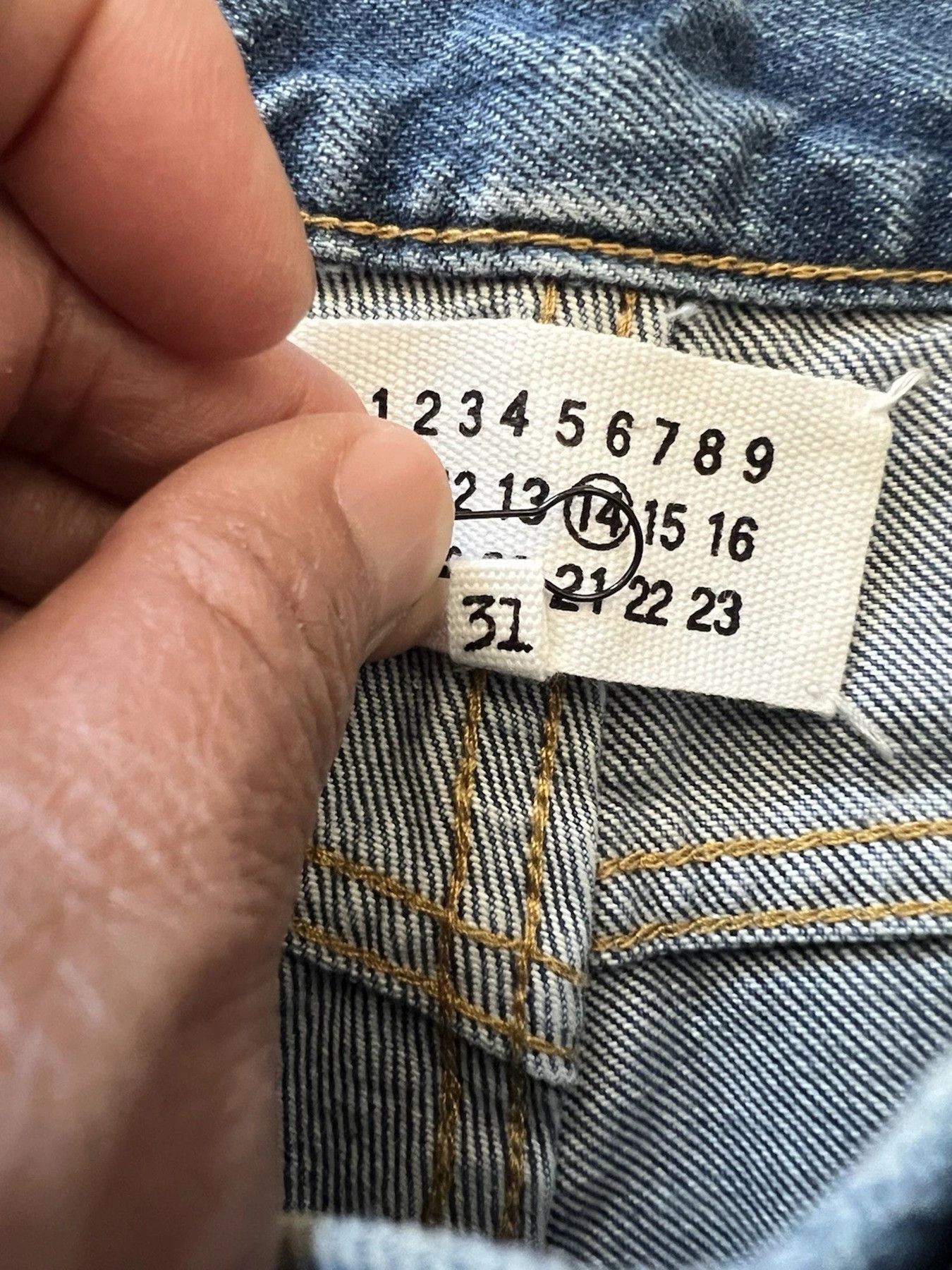 Maison Margiela Maison Martin Margiela 14 Denim Jeans Size US 31 - 7 Thumbnail