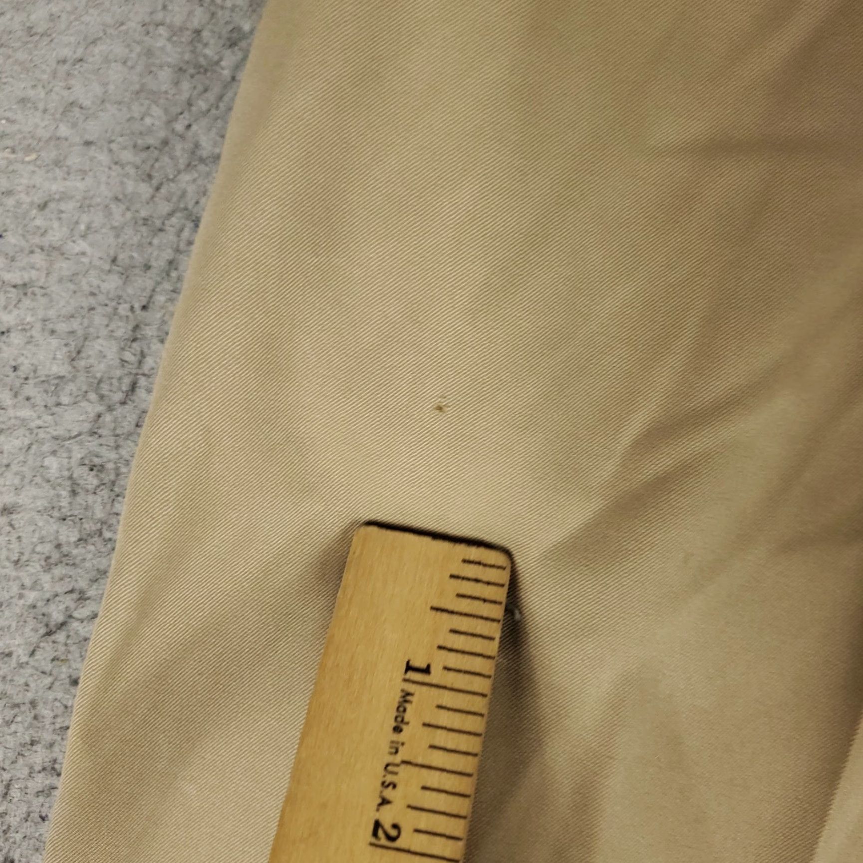 Nike Nike Pants Mens 38x31 Beige Swoosh Dri Fit Golf Flat Front Chino Trousers Size US 38 / EU 54 - 3 Thumbnail
