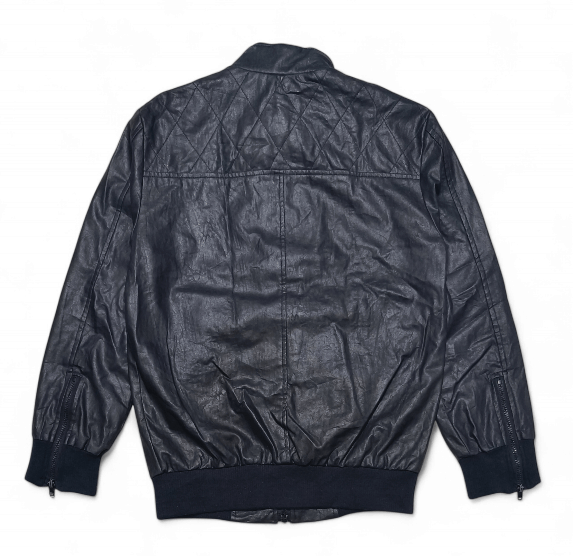 Vintage Vintage KSTARING by TASTE MAXIMUM Bomber Faux Leather Jacket Size US M / EU 48-50 / 2 - 4 Thumbnail