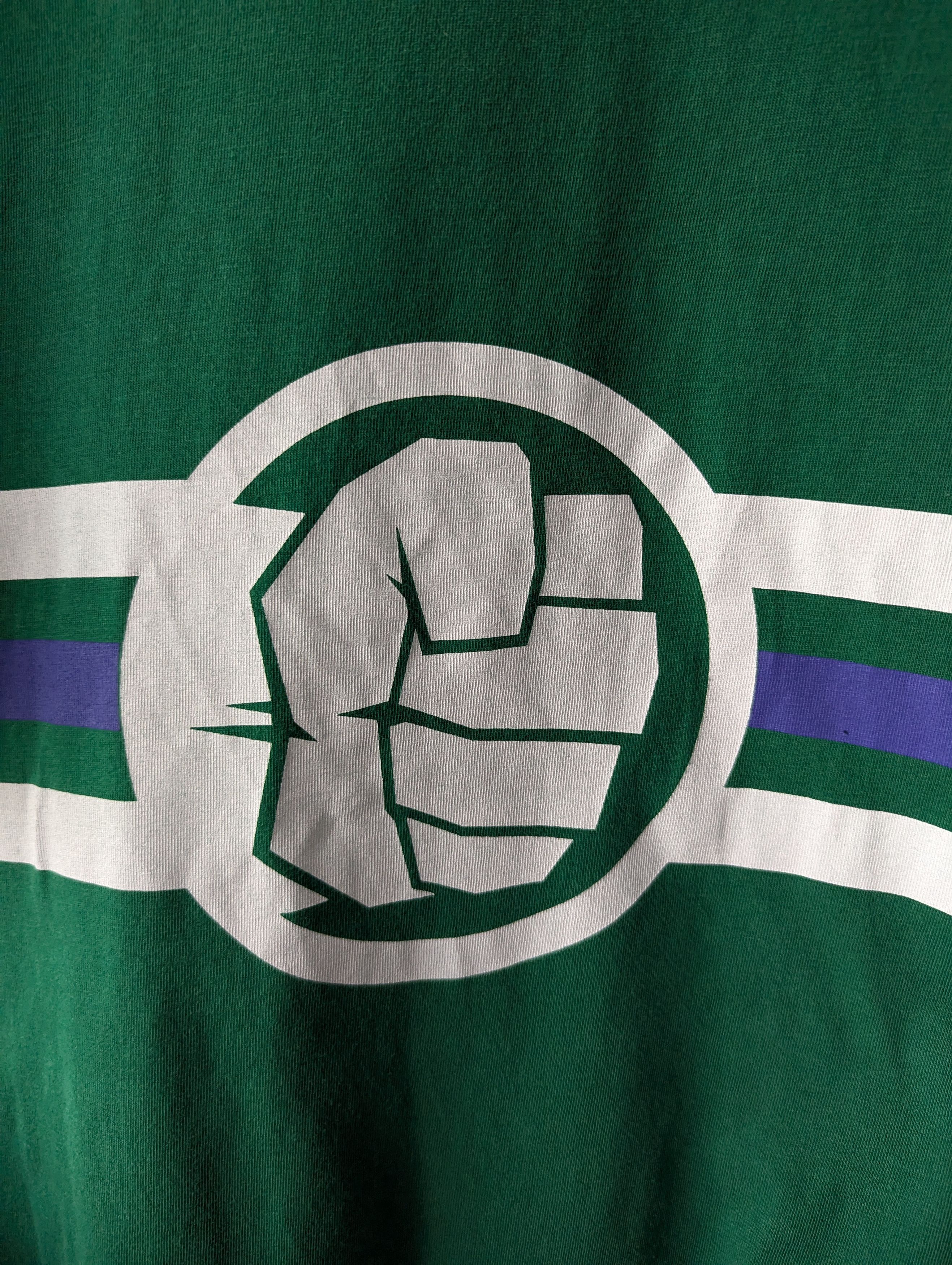 Marvel Comics Marvel Hulk Green T-shirt Fist XXL Comics Size US XXL / EU 58 / 5 - 2 Thumbnail