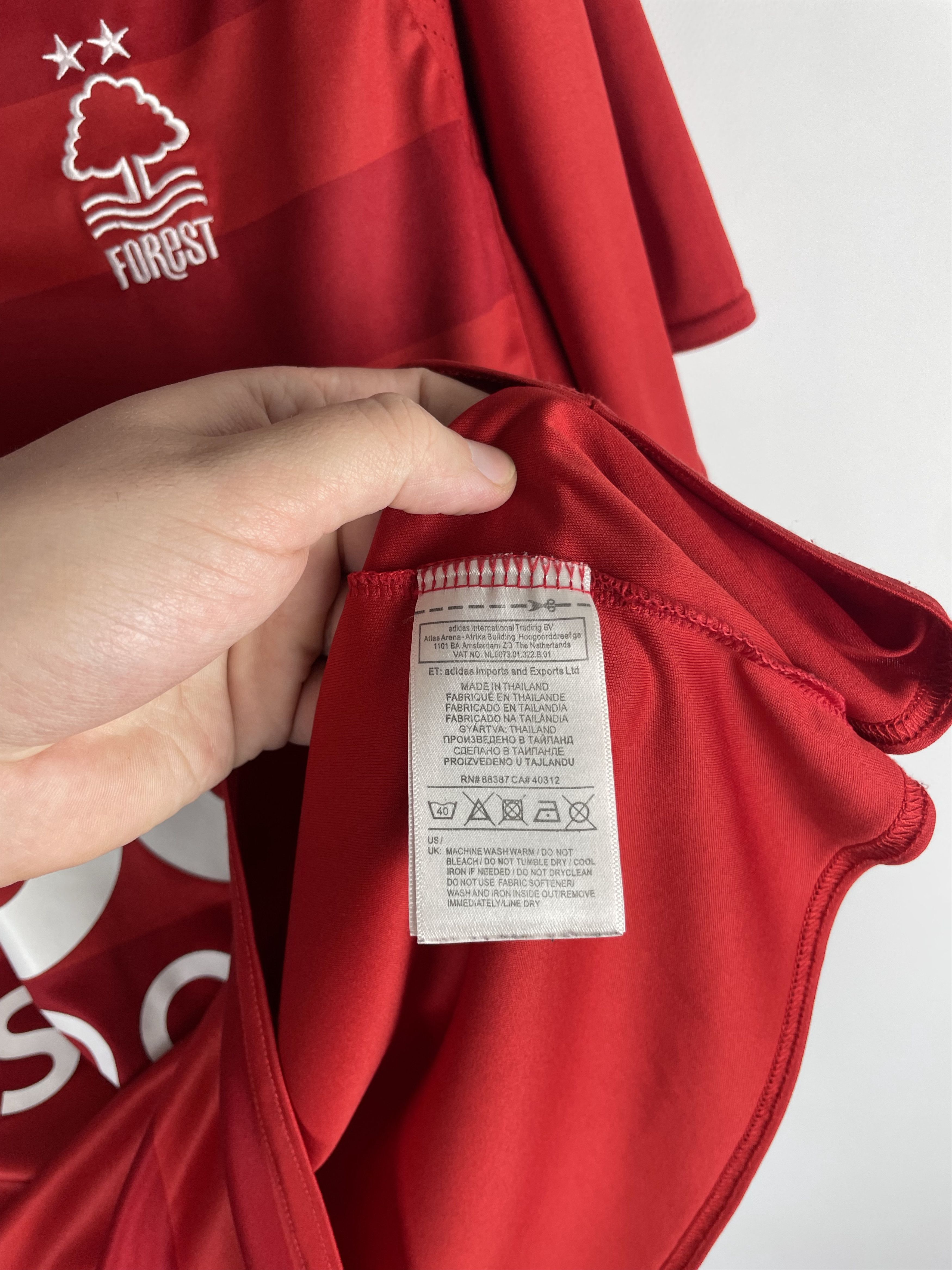 Adidas Nottingham Forest Adidas Jersey t-shirts Size US XL / EU 56 / 4 - 9 Thumbnail