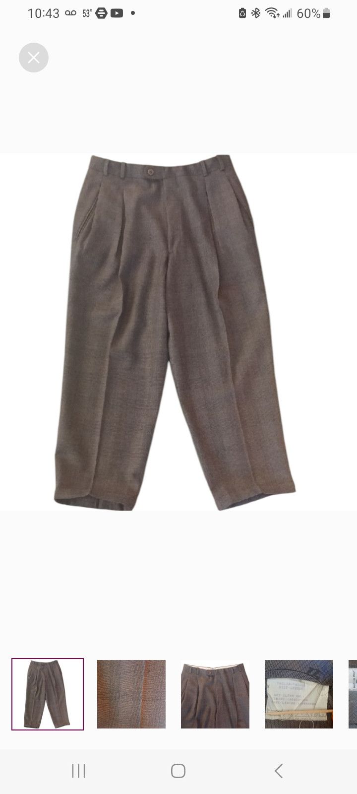 Other ARLOTTA Men's Pants Size US 34 / EU 50 - 1 Thumbnail
