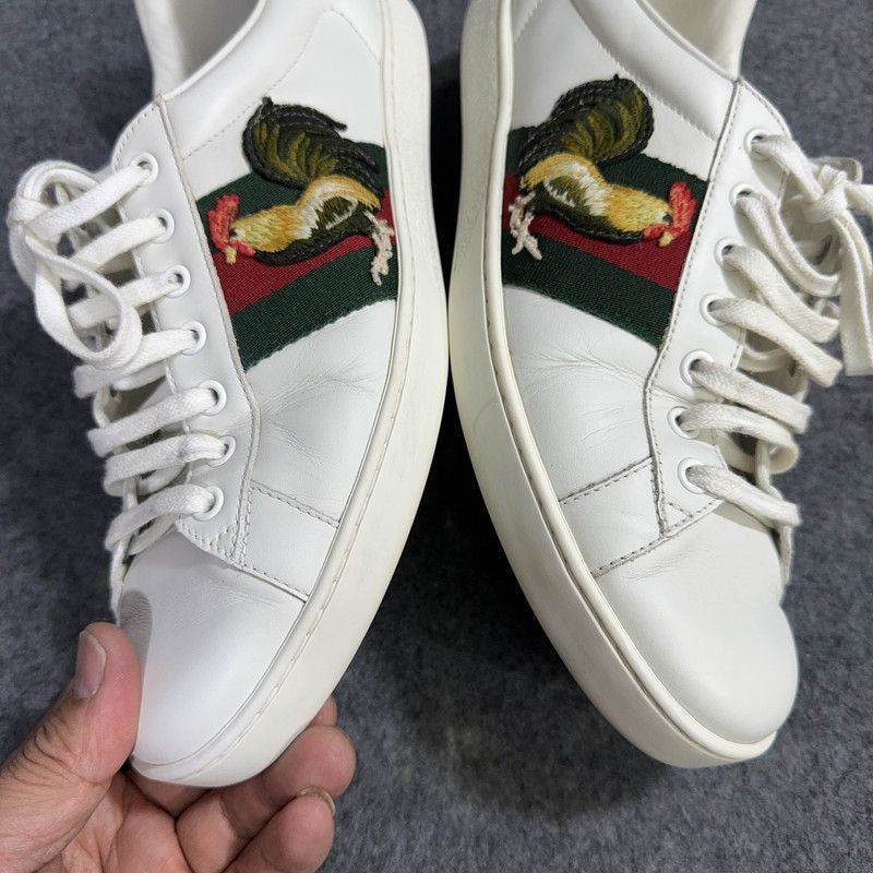 Gucci Gucci Embroidered Rooster Sporty Sneakers Size US 9 / EU 42 - 9 Thumbnail