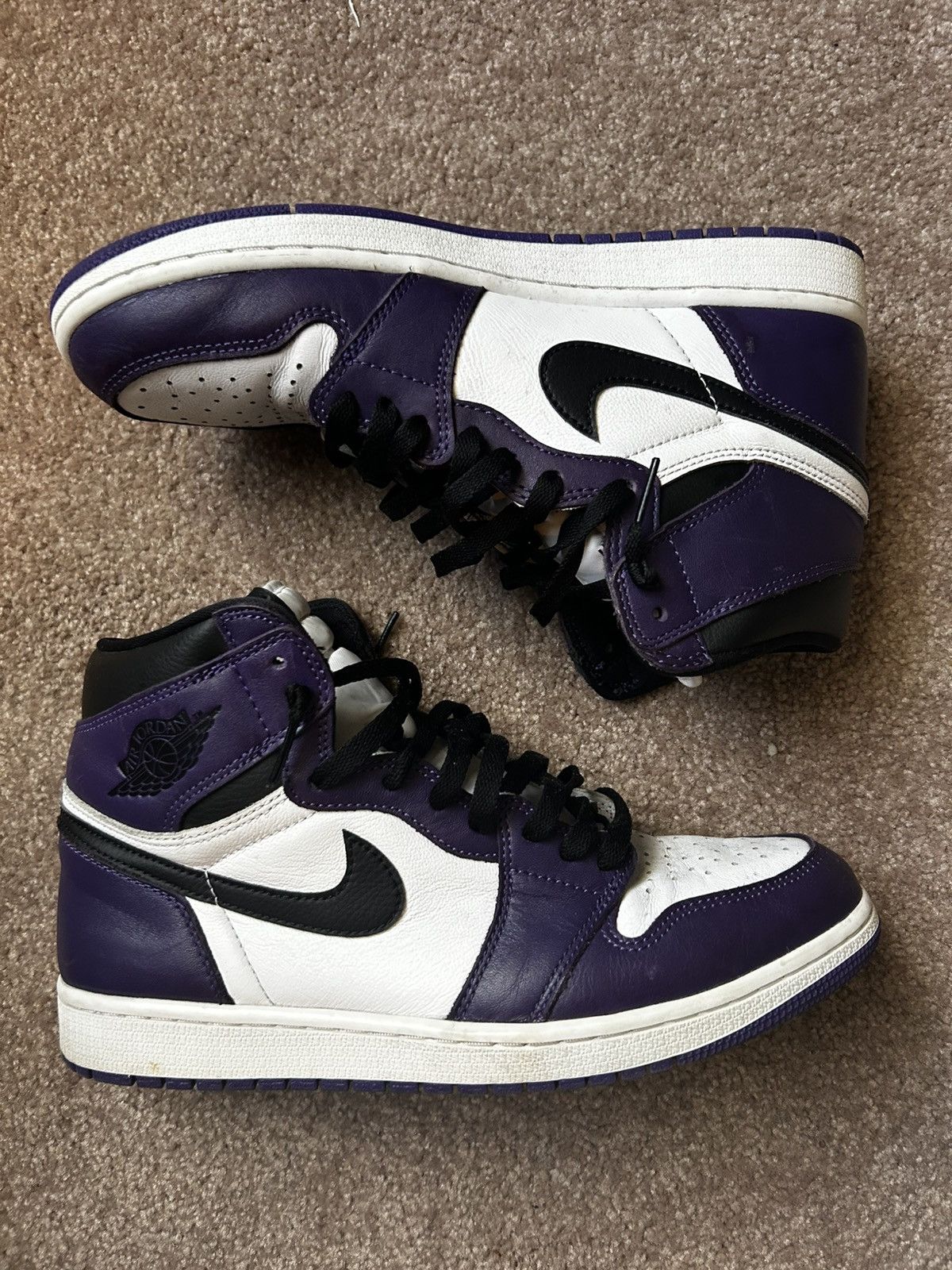 Jordan Brand Air Jordan 1 ‘Court Purple’ Size US 10 / EU 43 - 2 Thumbnail