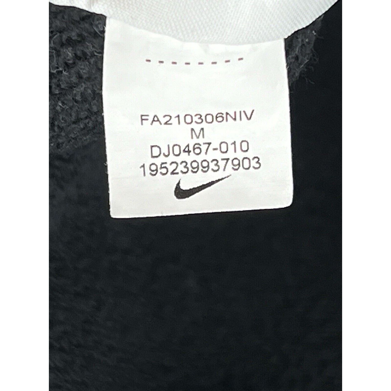 Nike Nike NSW Double Swoosh Joggers Size Medium Black DJ0467-010 Size US 32 / EU 48 - 4 Thumbnail