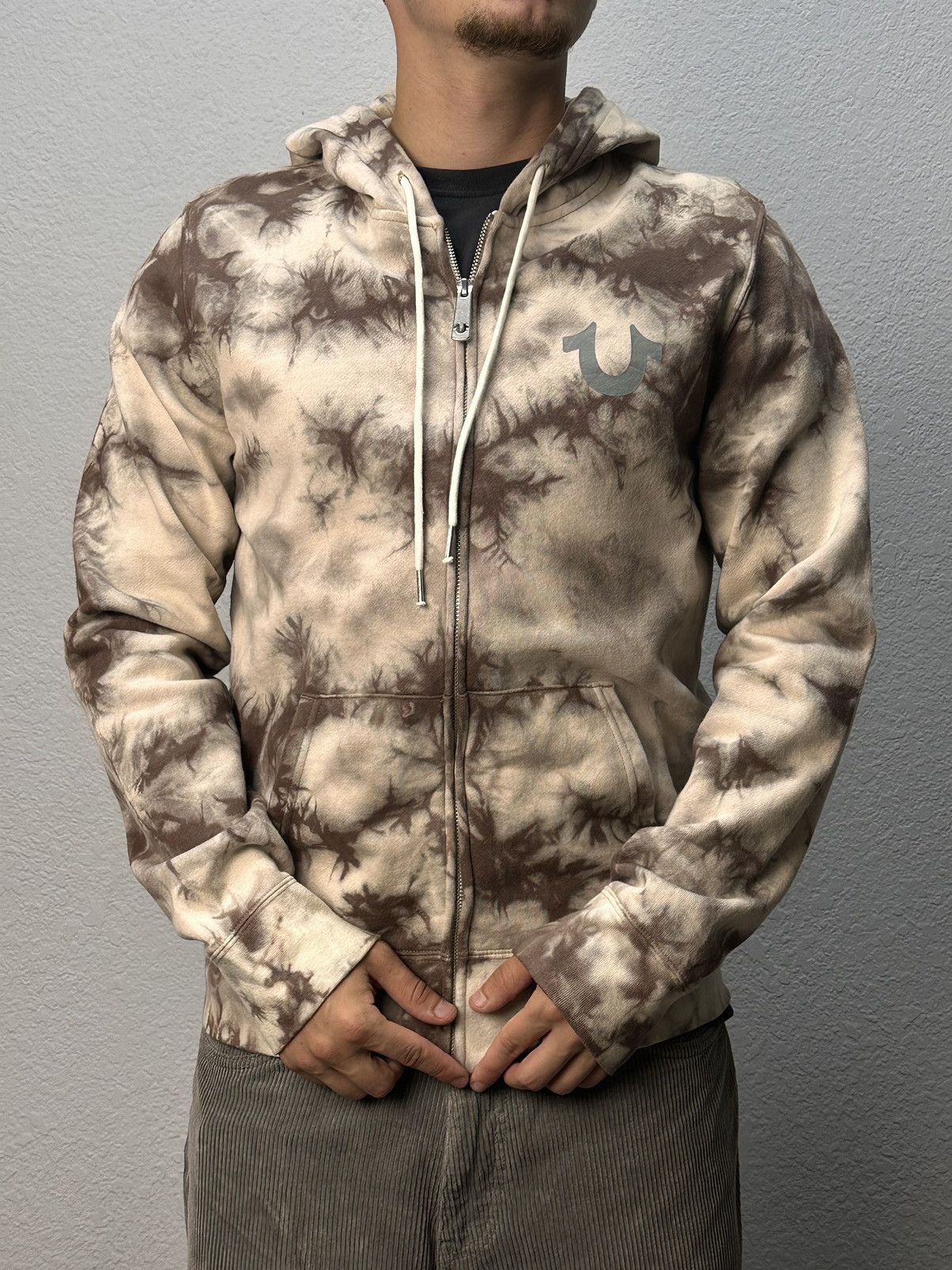 True Religion Vintage USA Hoodie True religion Japanese Style Ed Hardy Y2k Size US M / EU 48-50 / 2 - 13 Thumbnail