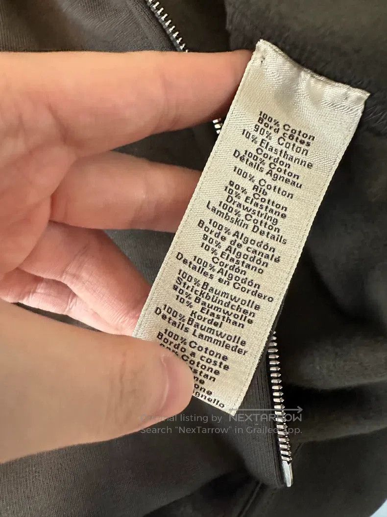 Hermes Hermes Men's Autumn and Winter Hooded Sports Wear with Lea Size US L / EU 52-54 / 3 - 9 Thumbnail