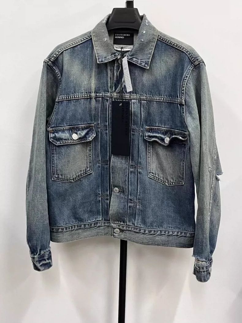 Enfants Riches Deprimes Enfants Riches Deprimes Blue Denim Jacket-2506 Size US M / EU 48-50 / 2 - 1 Thumbnail