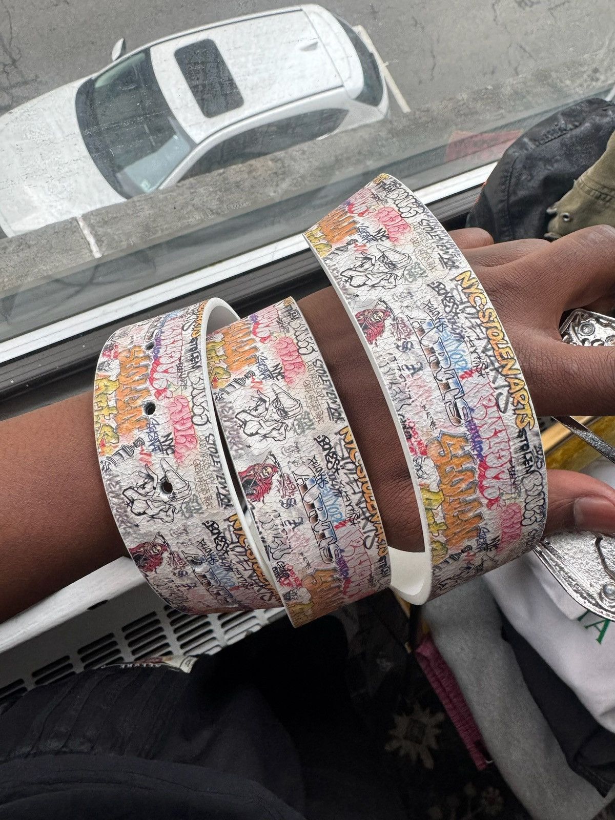 Other Stolen Arts NY Graffiti Belt 40 Size 40 - 3 Thumbnail